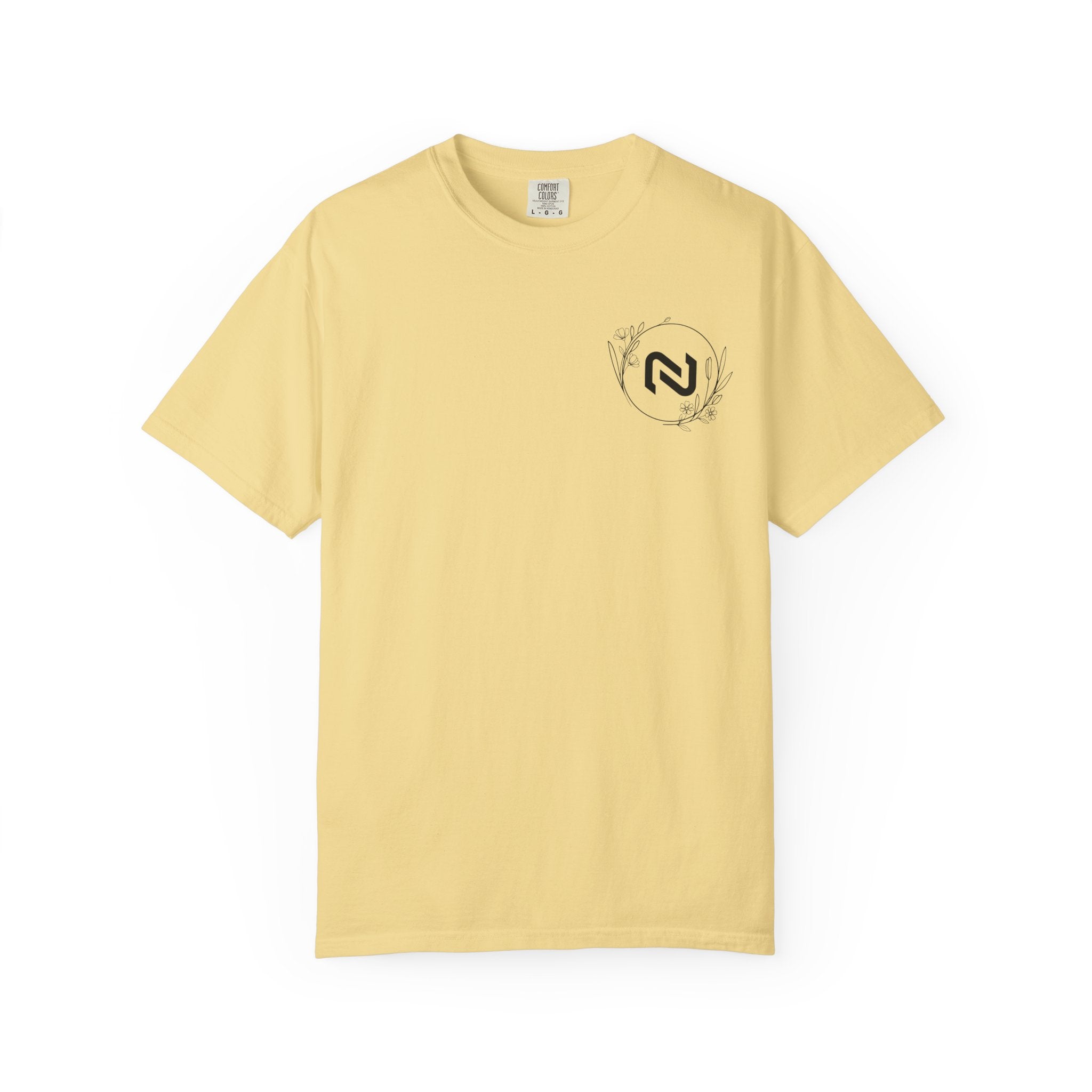 Never Broken Floral Circle Logo