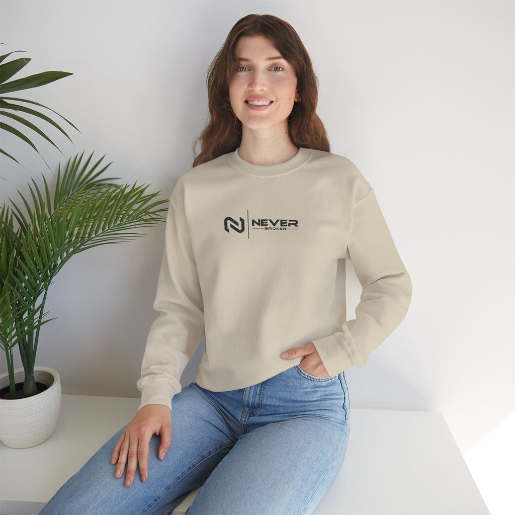 Embroidered Logo Crewneck