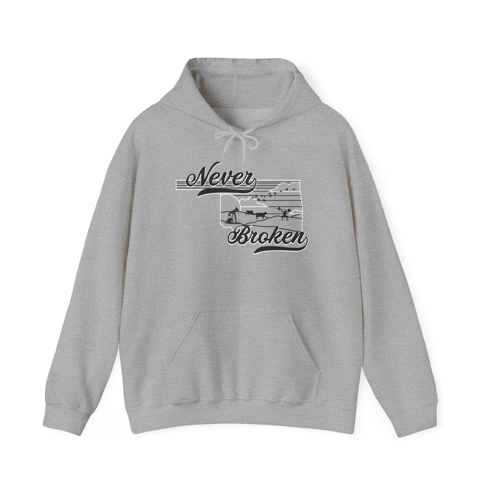 Never Broken Oklahoma Hoodie