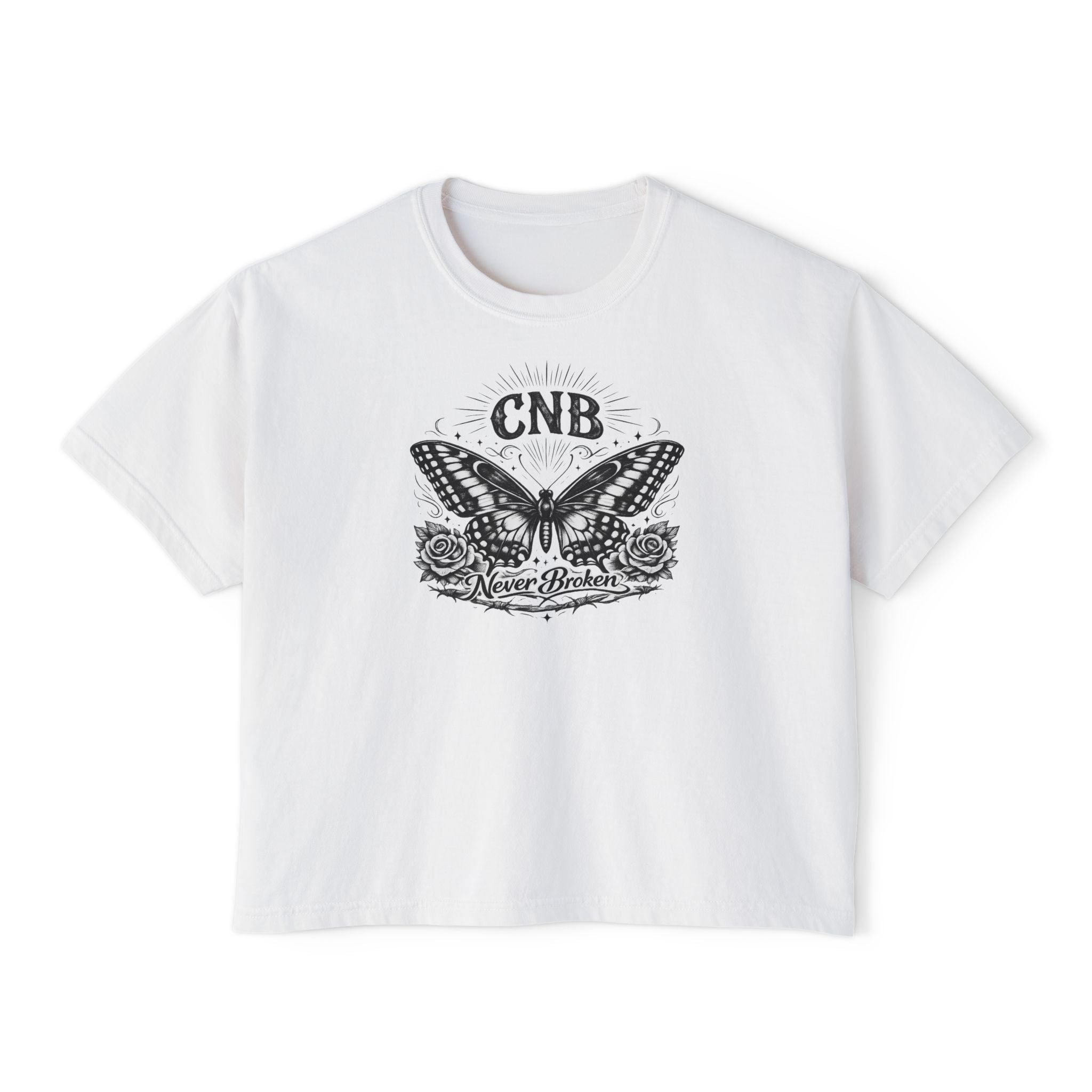 Butterfly Boxy Tee