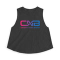 Ombre Logo Crop Top