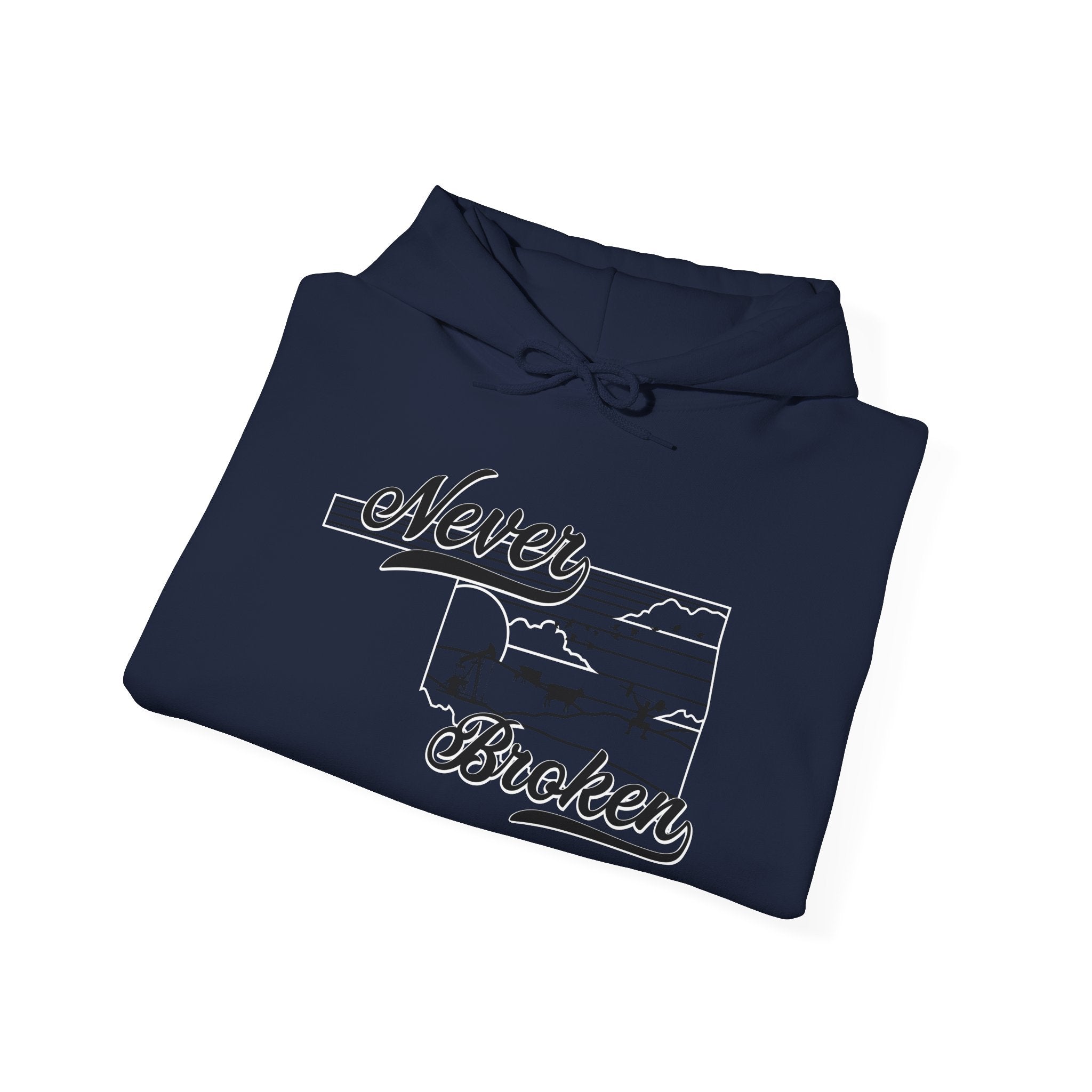 Oklahoma Strong & Never Broken Hoodie