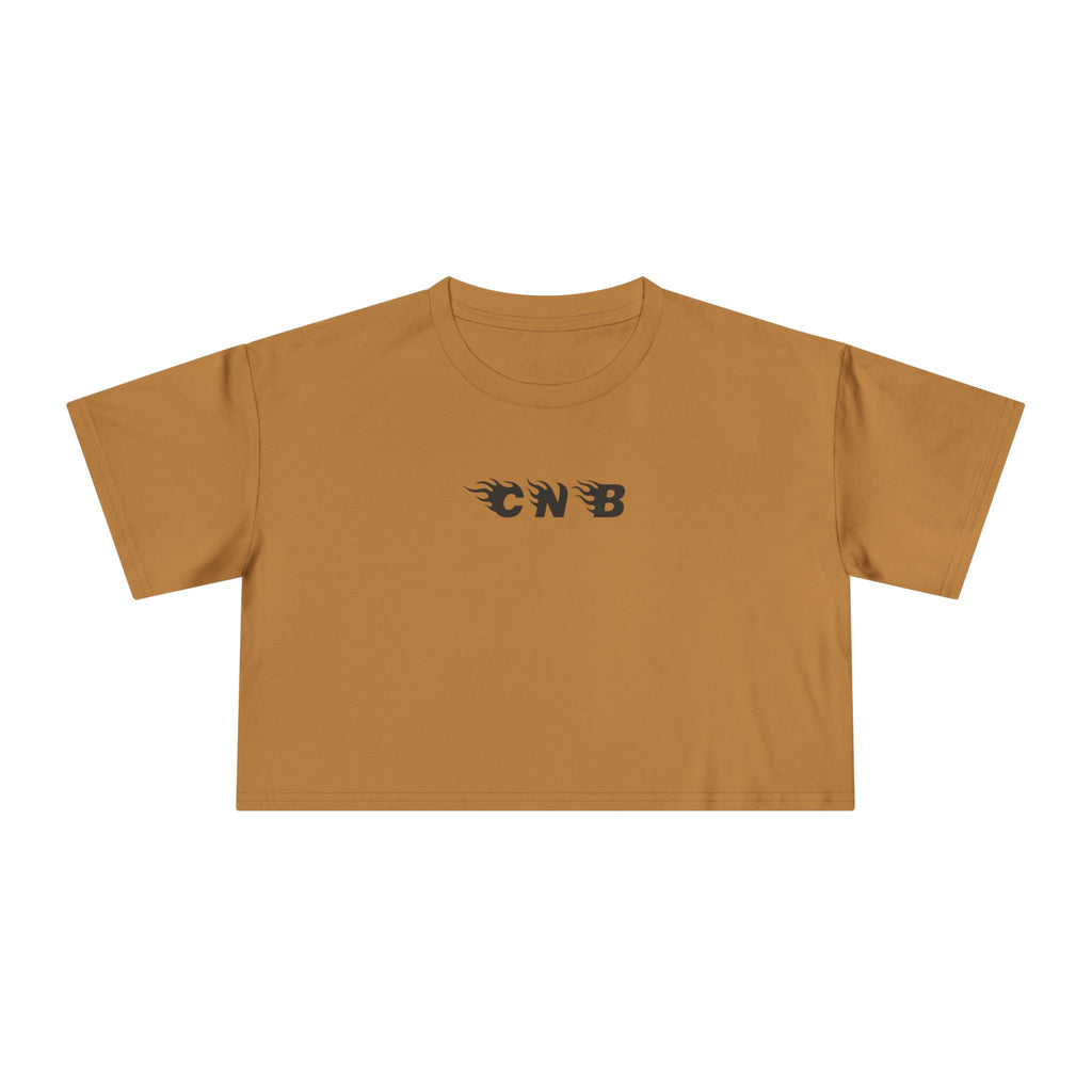 CNB Flames Crop Tee