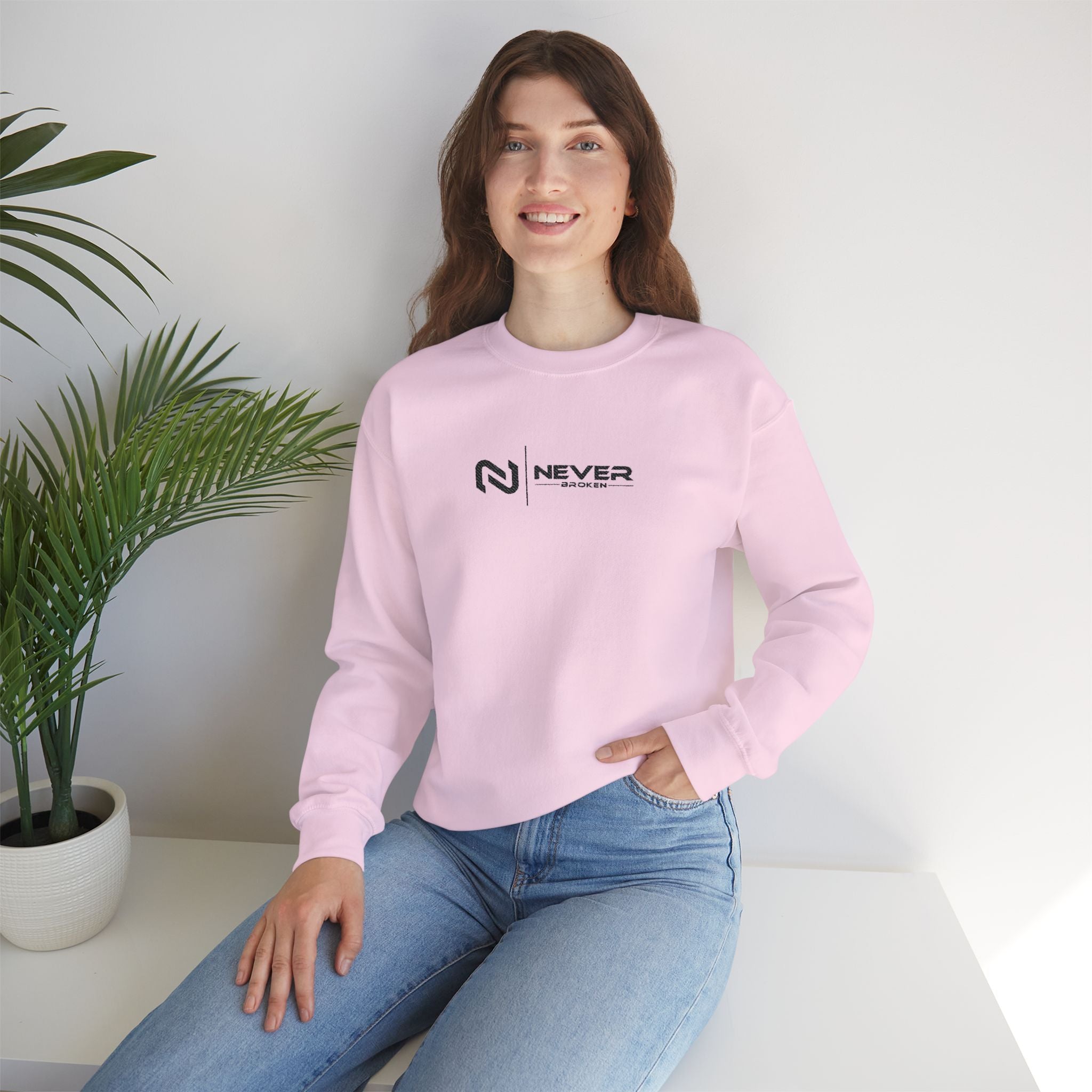 Embroidered Logo Crewneck