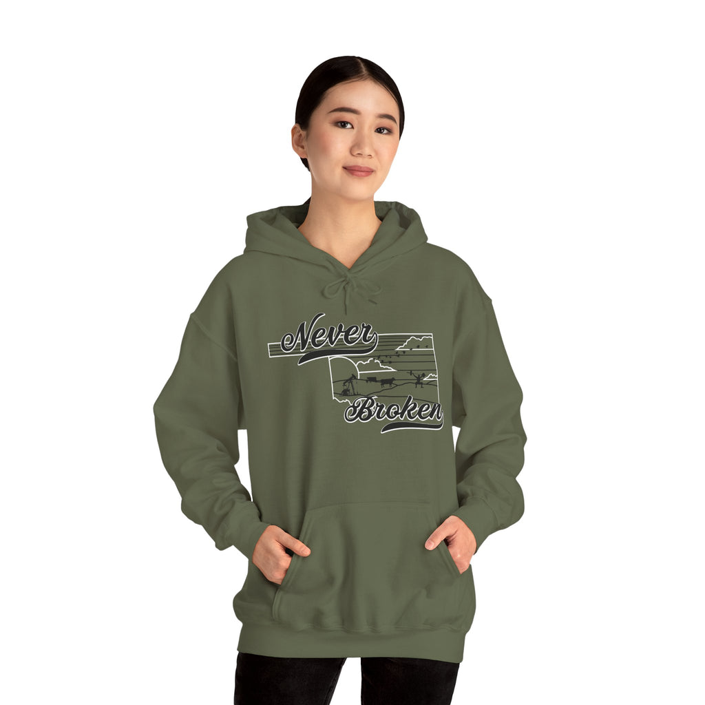 Never Broken Oklahoma Hoodie