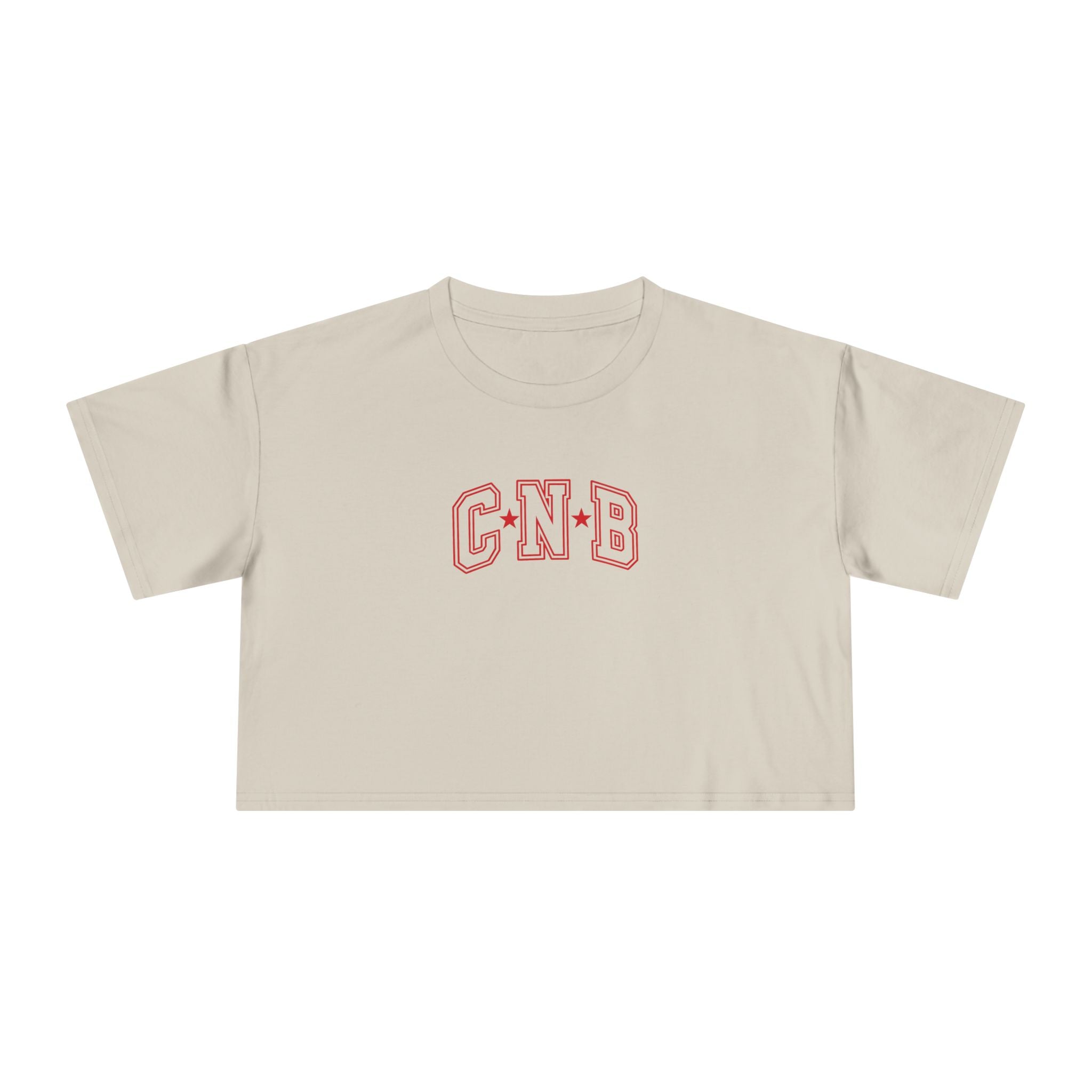 Varsity Letters Crop Tee