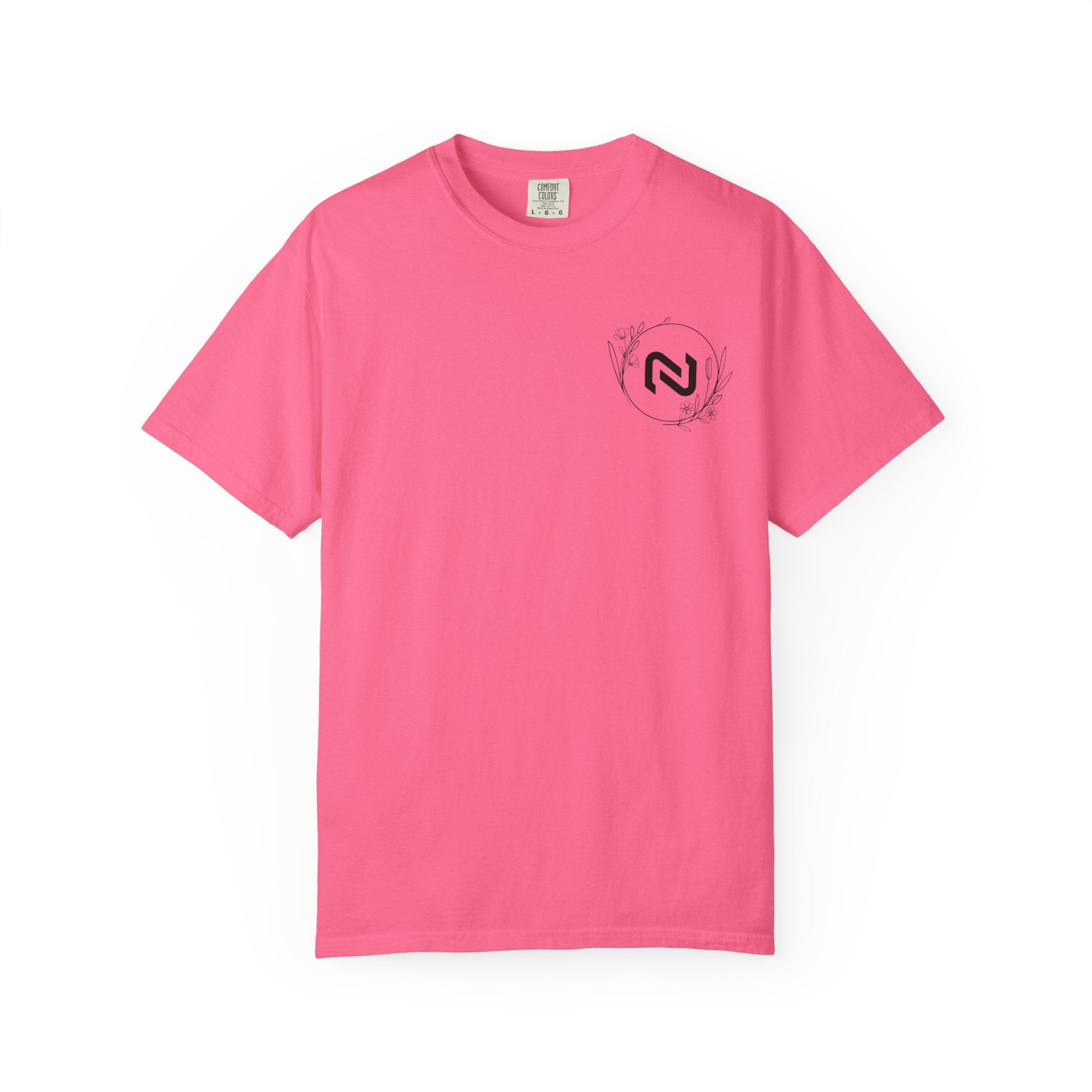 Never Broken Floral Circle Logo