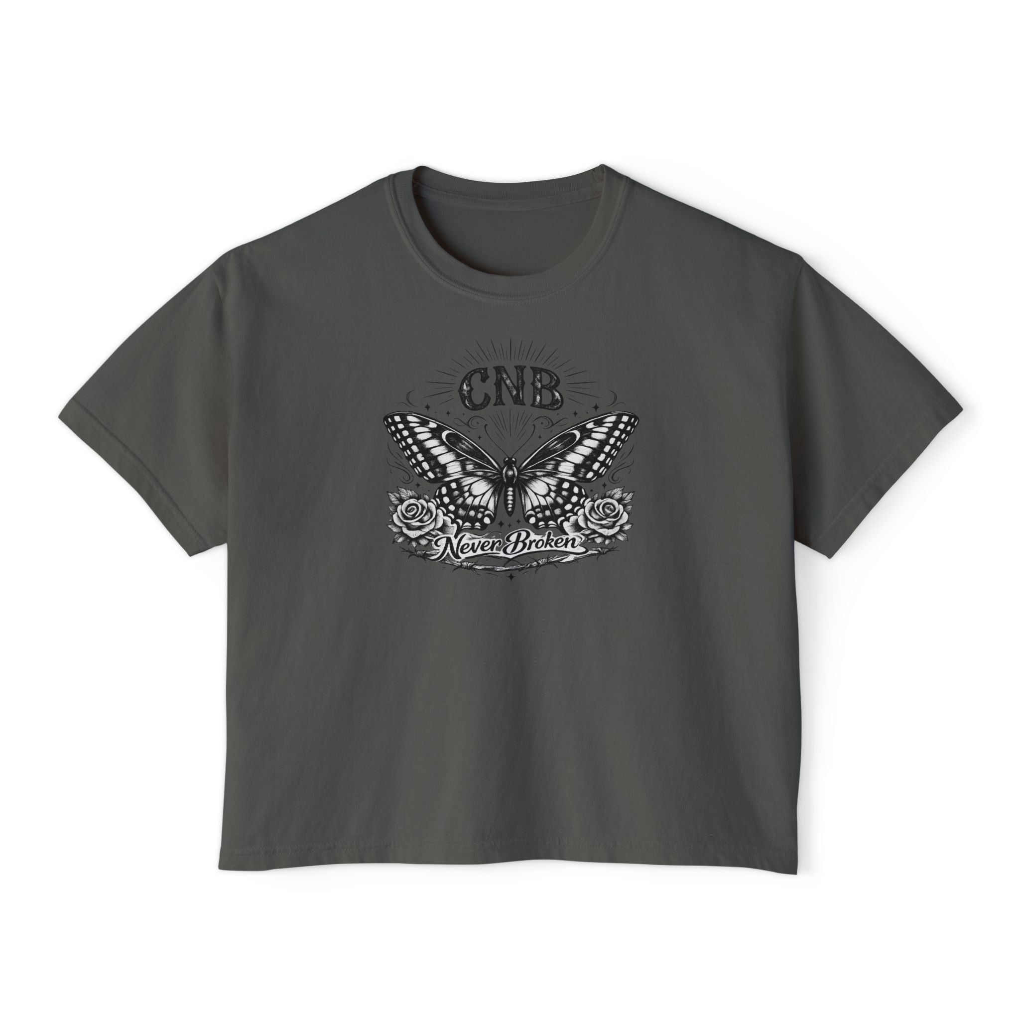 Butterfly Boxy Tee