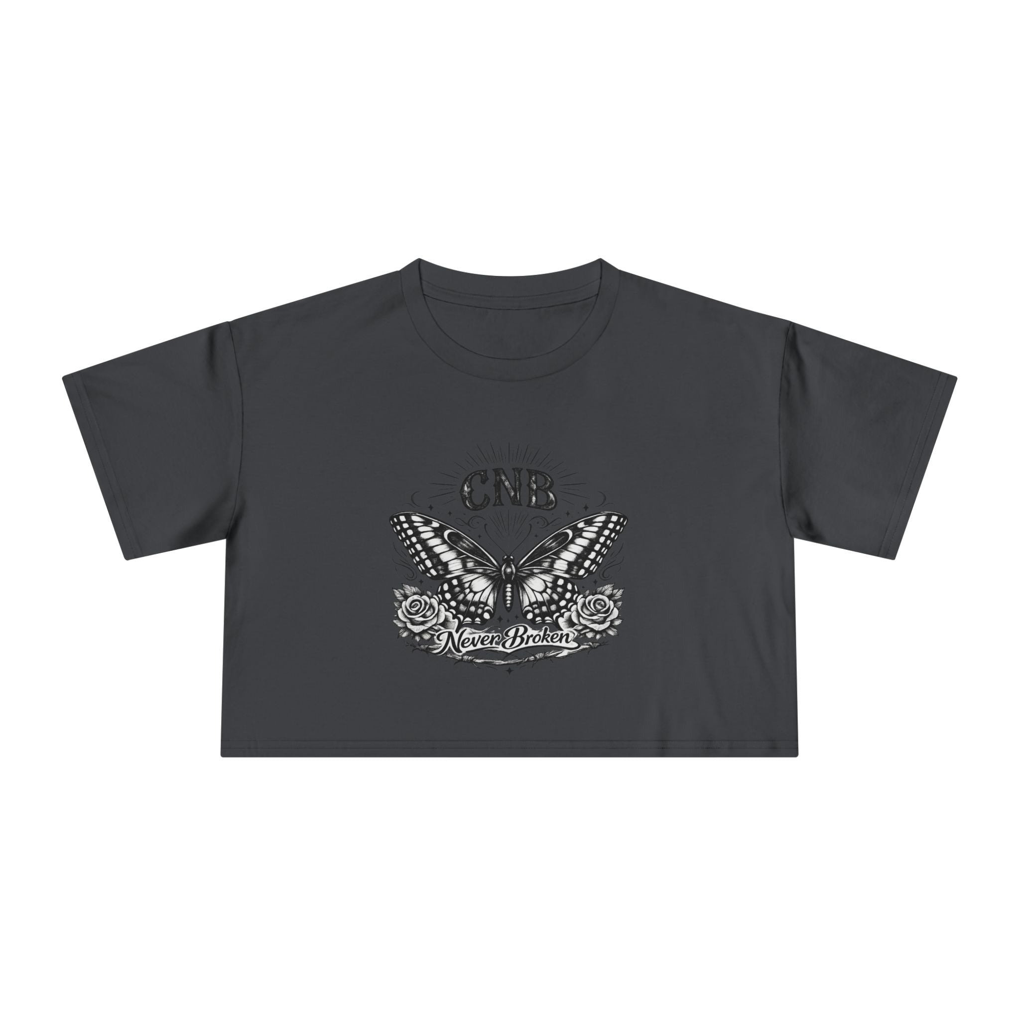 Butterfly Crop Tee