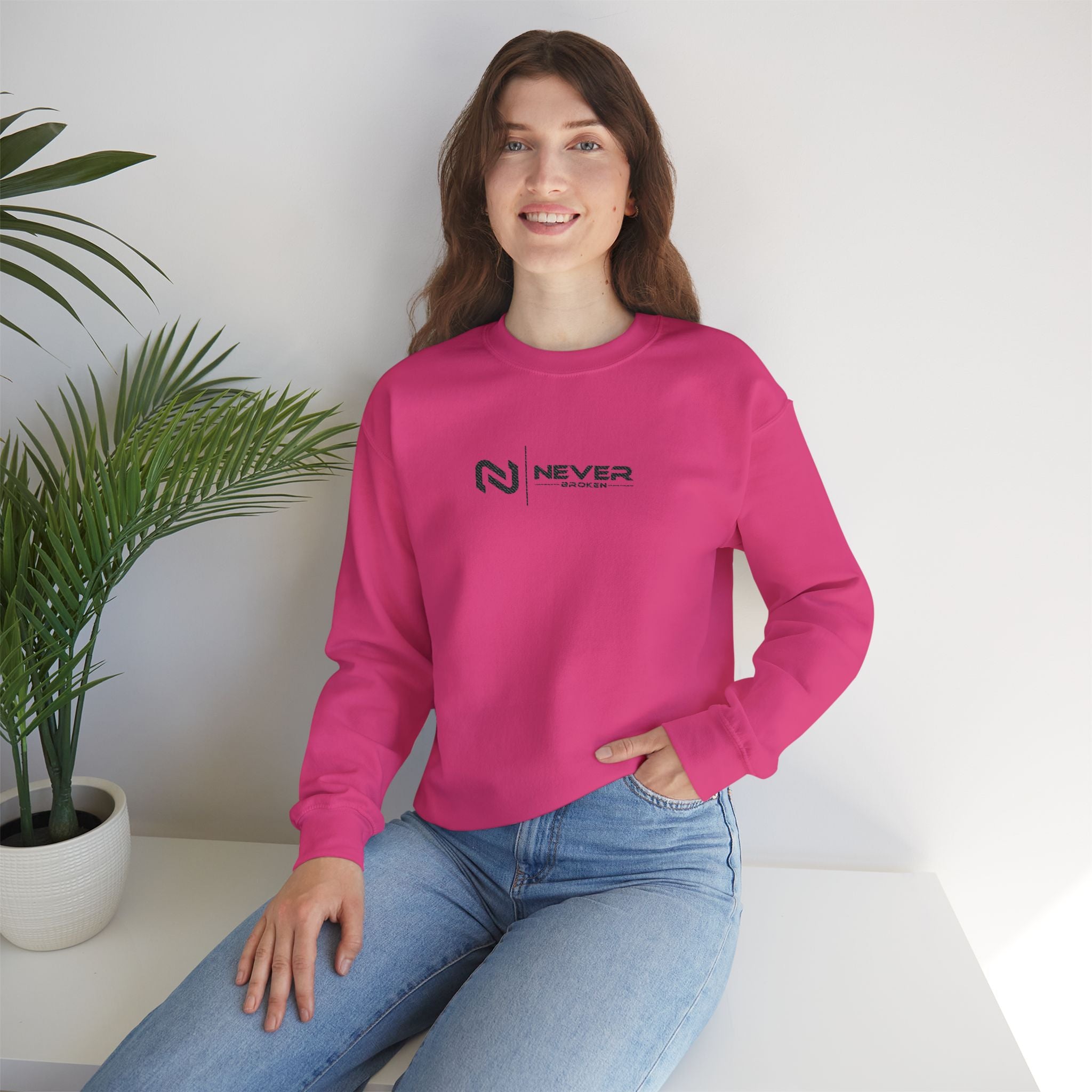 Embroidered Logo Crewneck