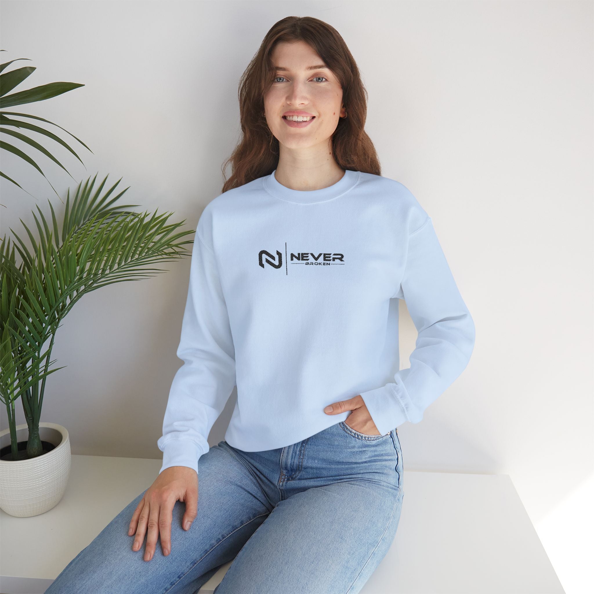 Embroidered Logo Crewneck