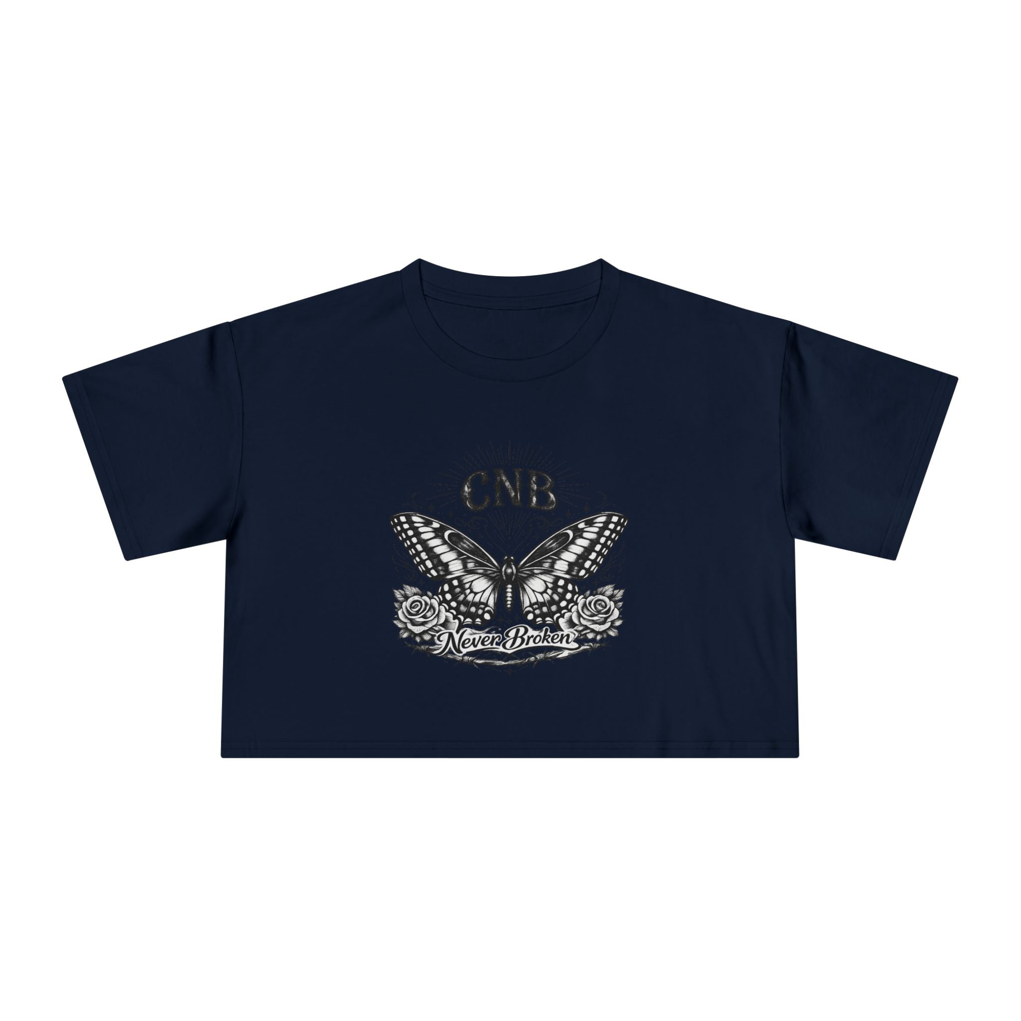 Butterfly Crop Tee