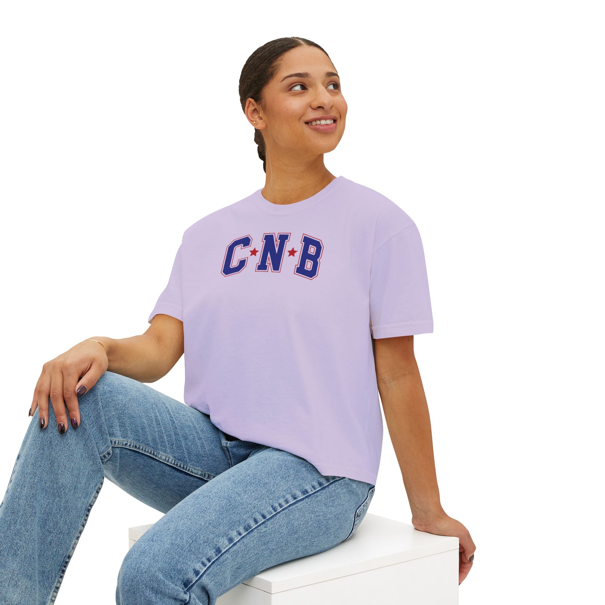 Varsity Letters Boxy Tee
