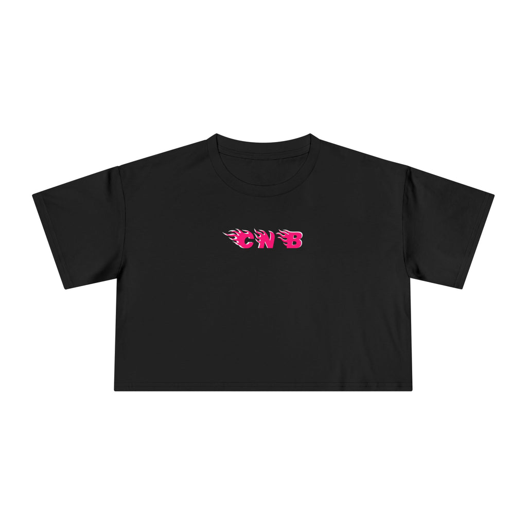 CNB Flames Crop Tee