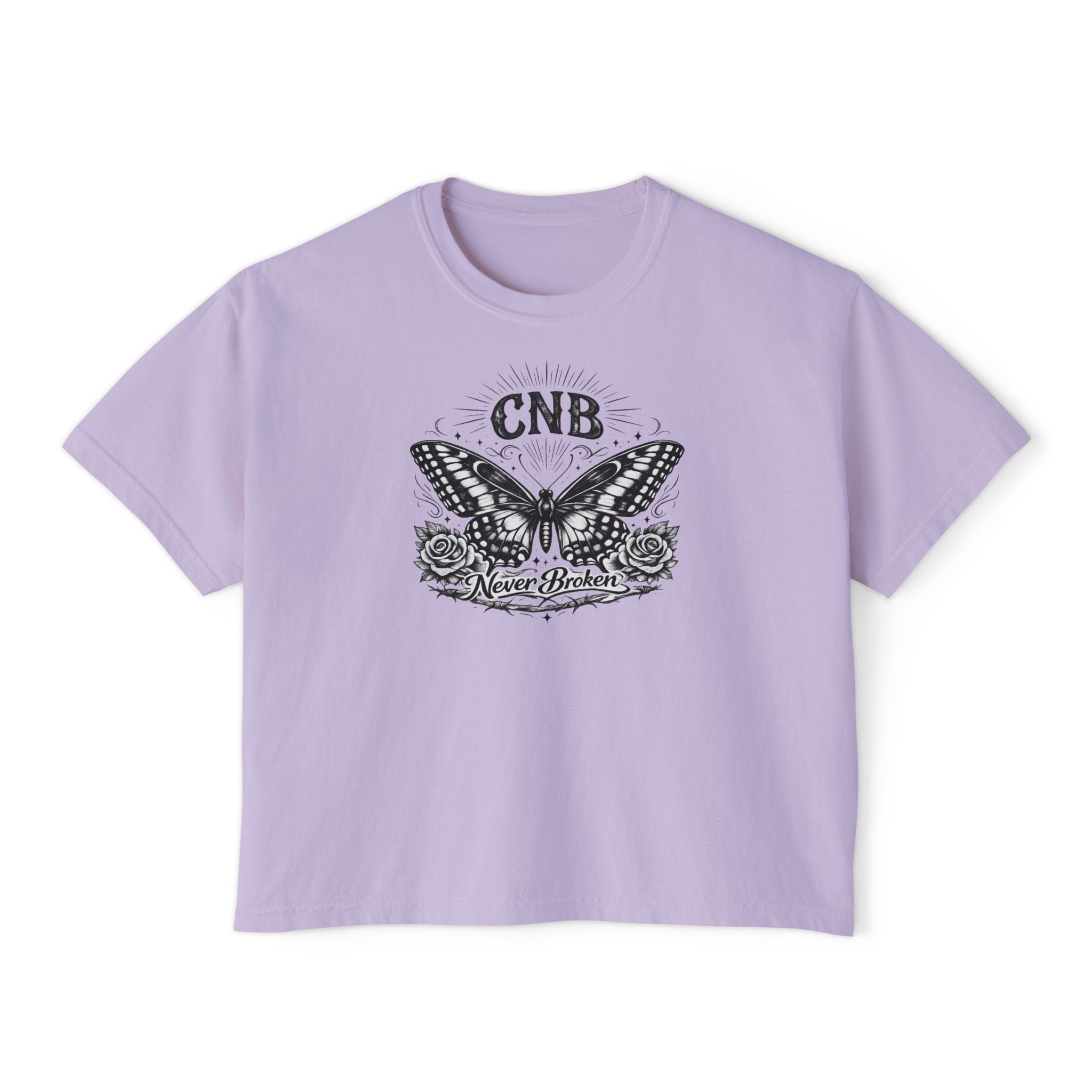 Butterfly Boxy Tee