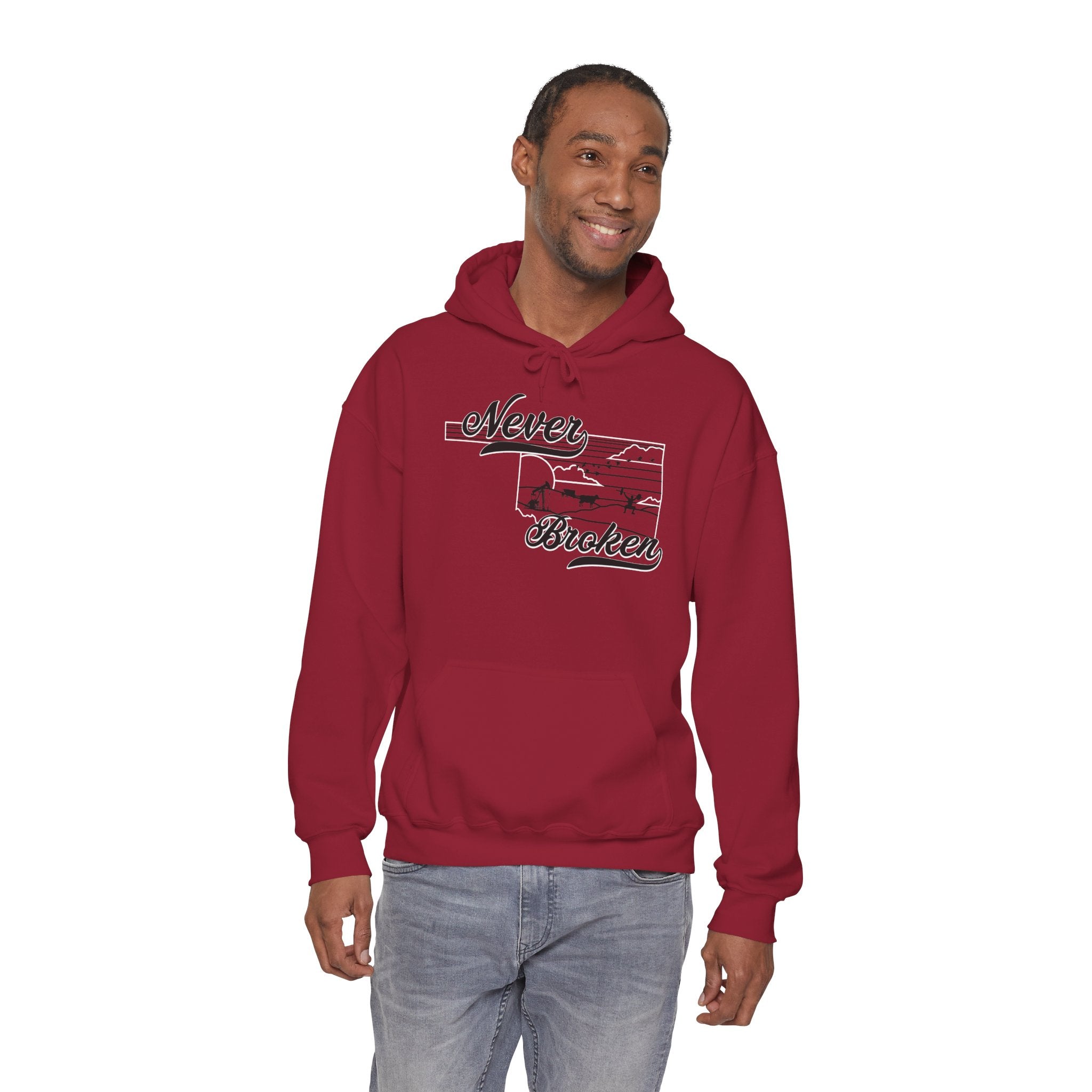 Never Broken Oklahoma Hoodie