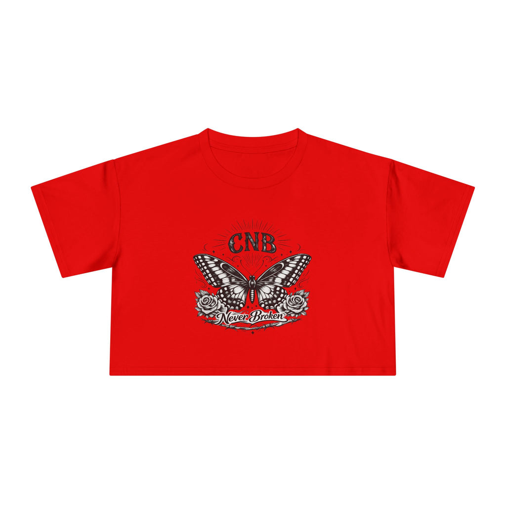 Butterfly Crop Tee