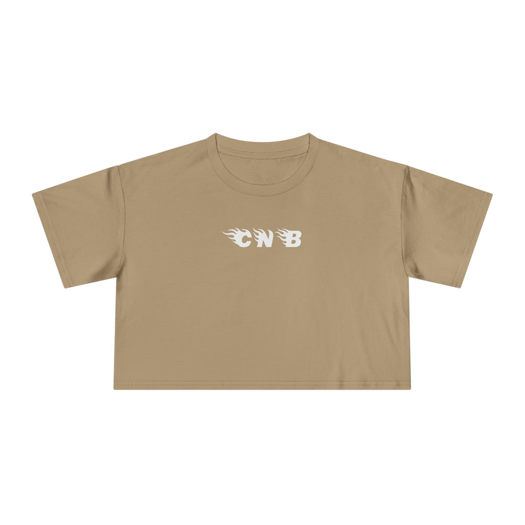 CNB Flames Crop Tee