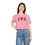 Varsity Letters Crop Tee