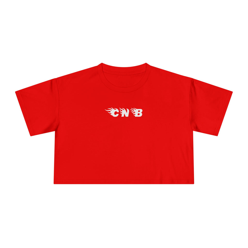 CNB Flames Crop Tee