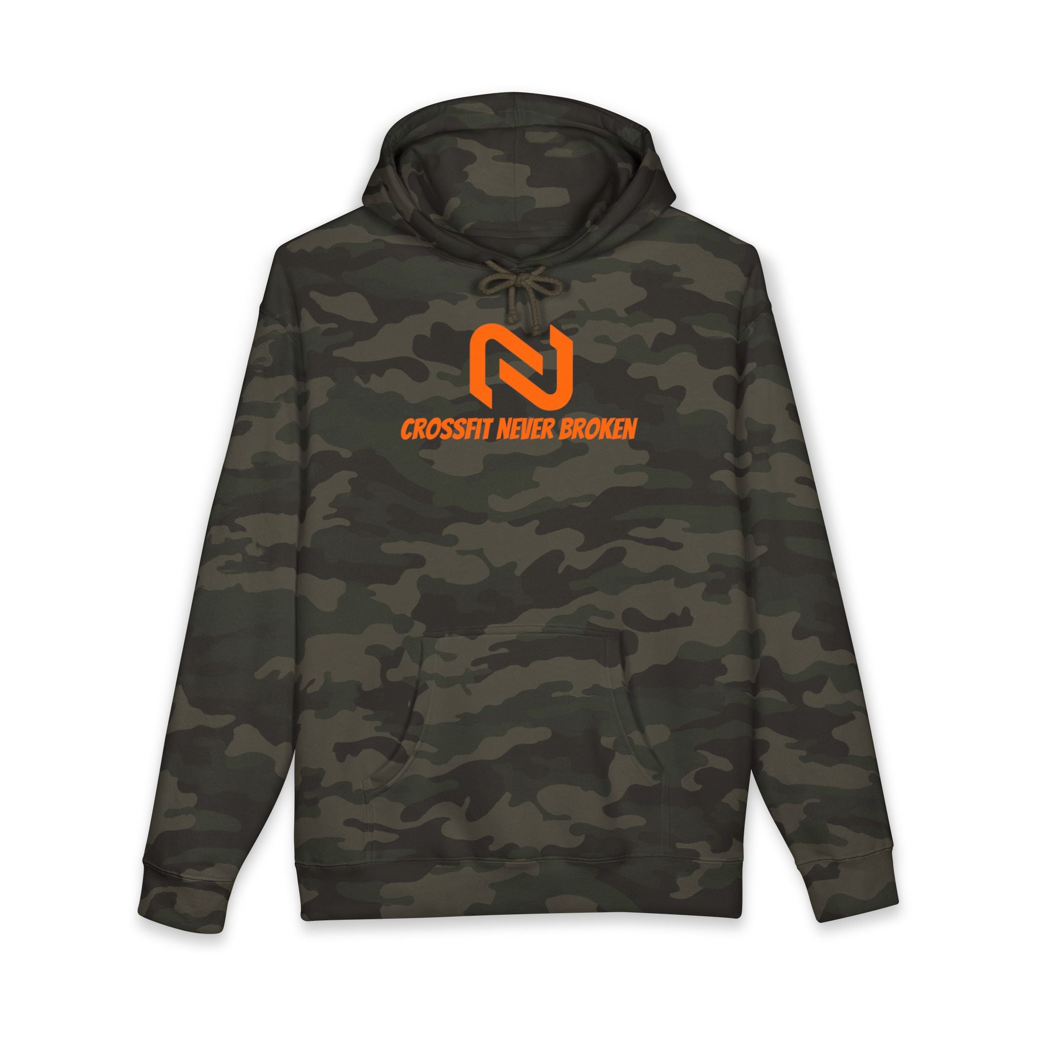 Camo w/ Orange Logo
