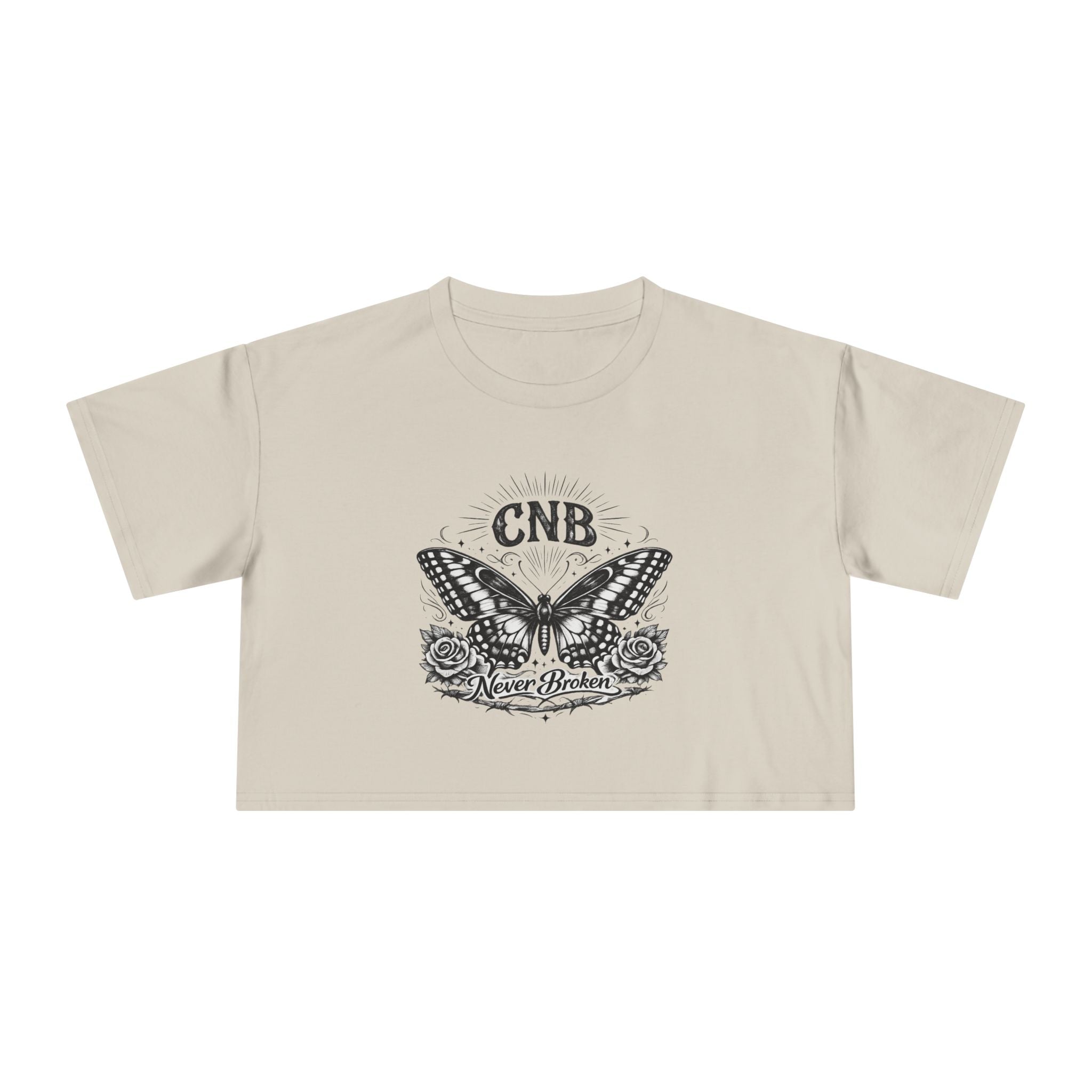 Butterfly Crop Tee