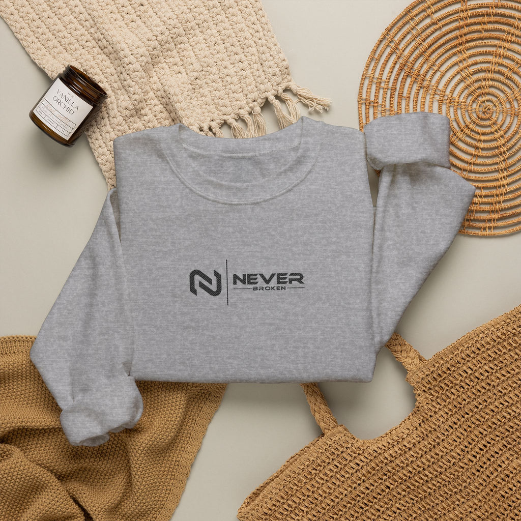 Embroidered Logo Crewneck