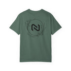 Never Broken Floral Circle Logo