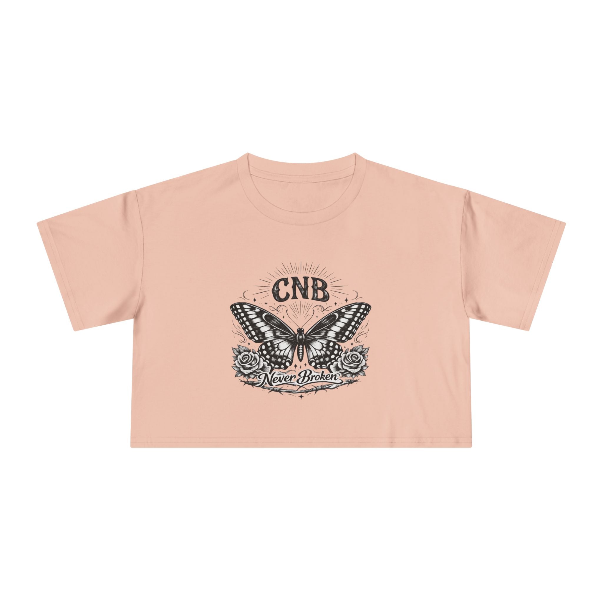 Butterfly Crop Tee