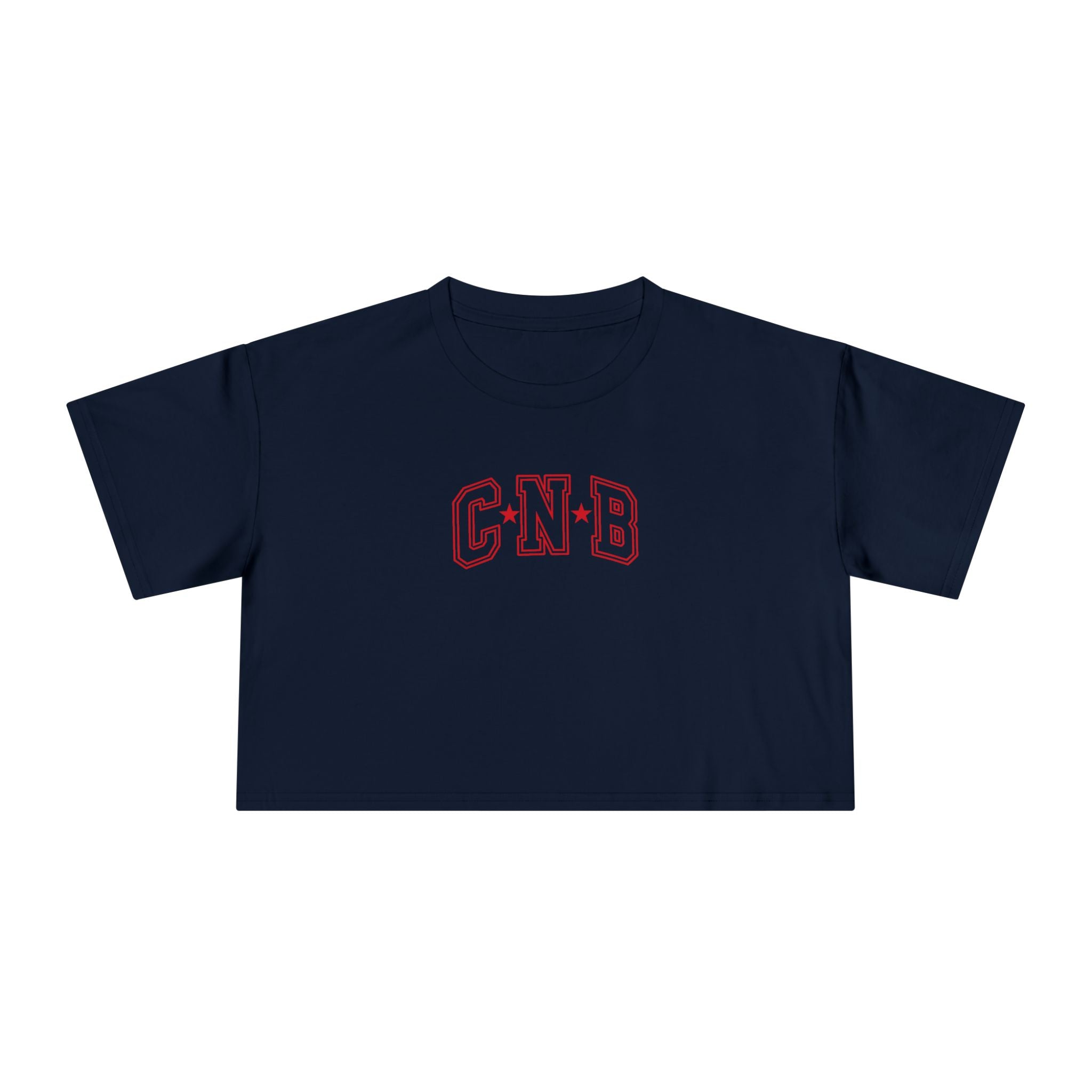Varsity Letters Crop Tee