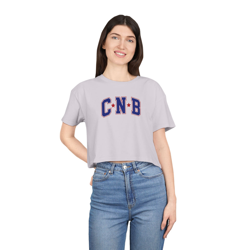 Varsity Letters Crop Tee
