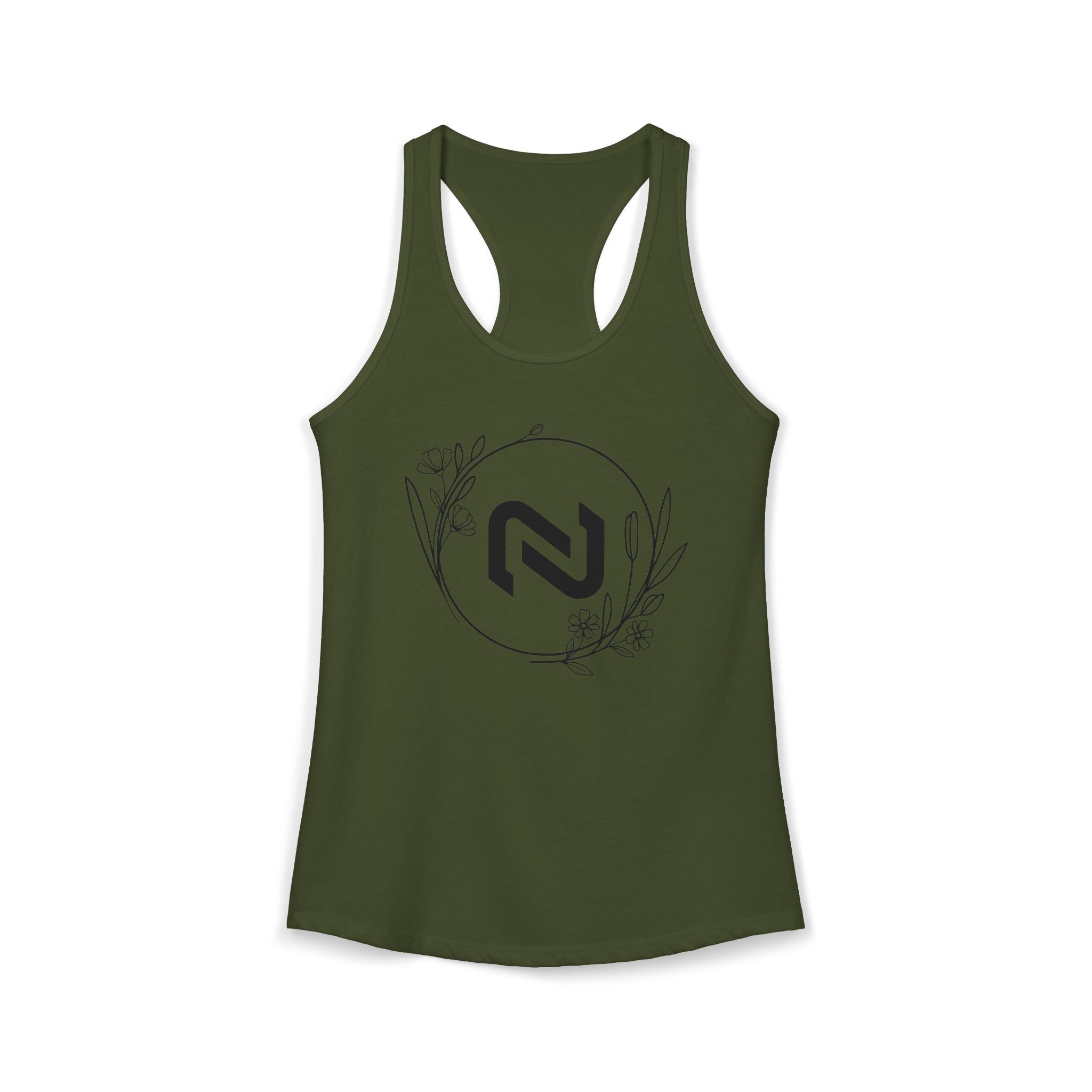 Floral Racerback