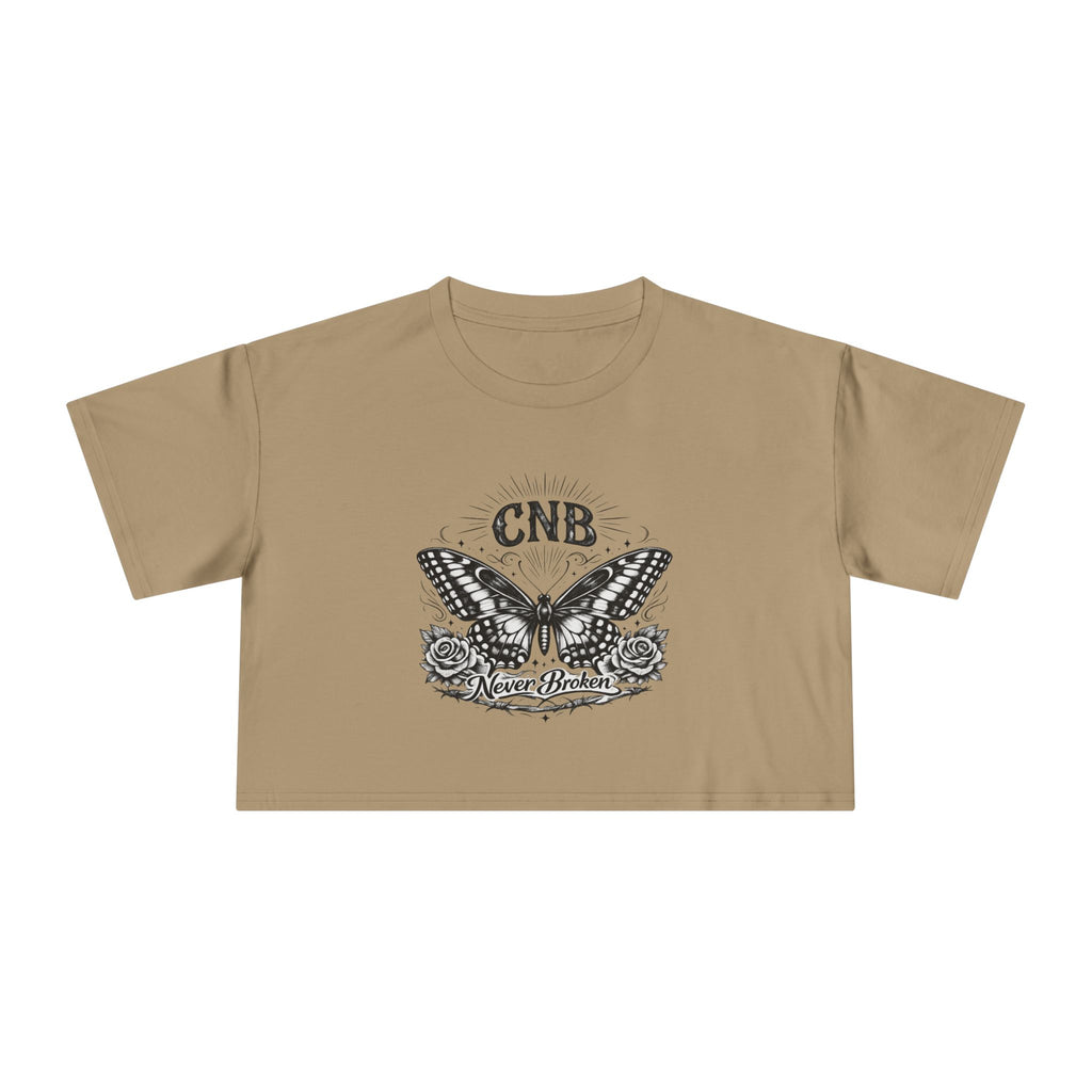 Butterfly Crop Tee