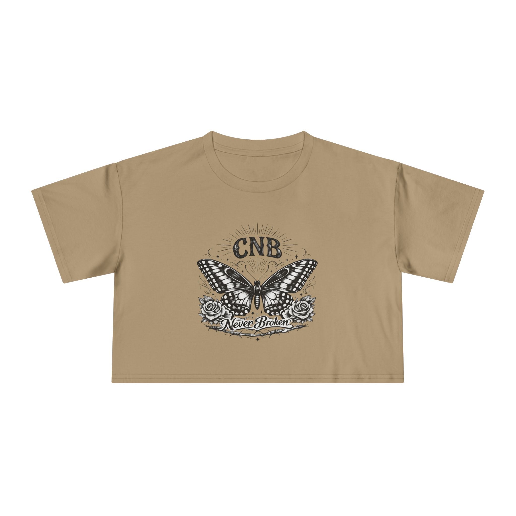 Butterfly Crop Tee