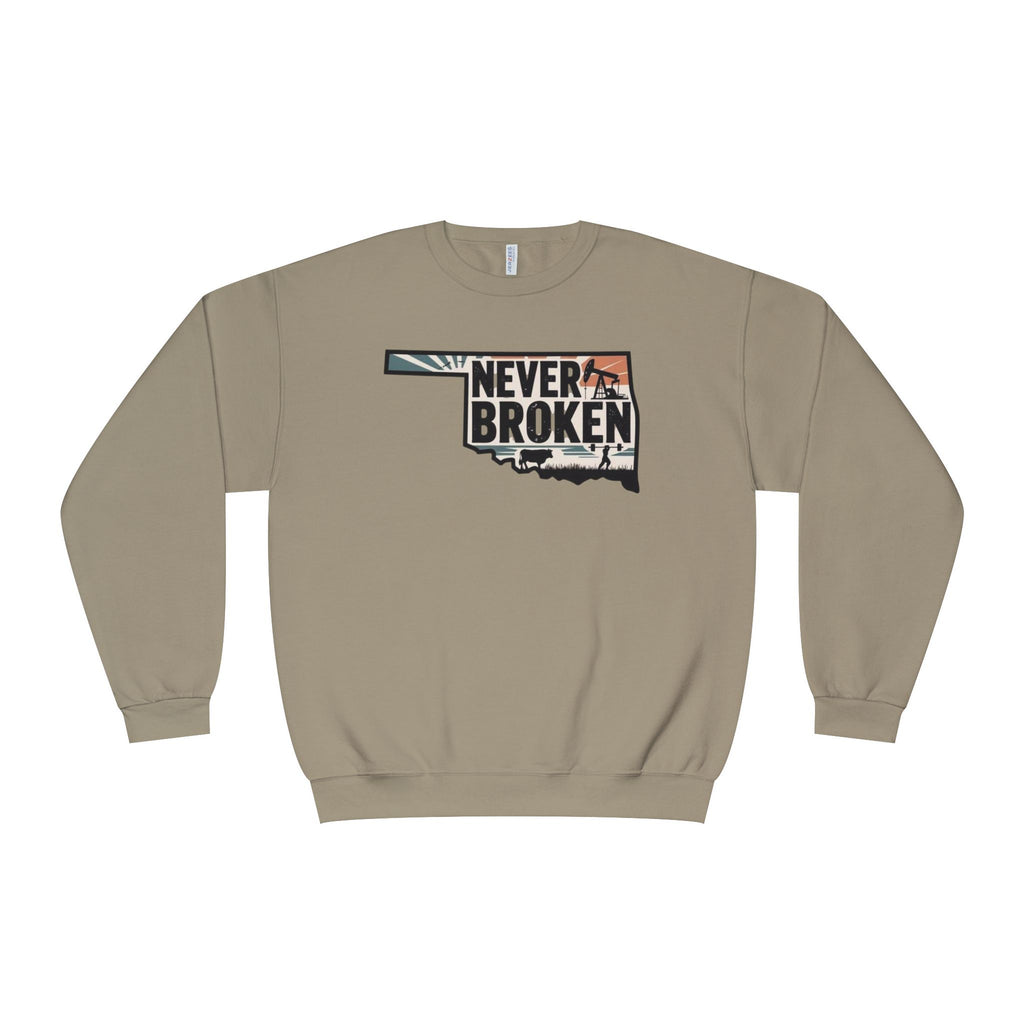 Never Broken Oklahoma Crewneck