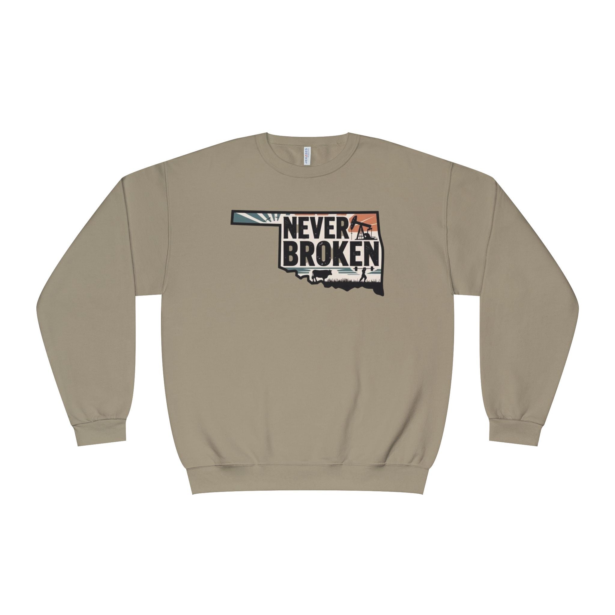 Never Broken Oklahoma Crewneck