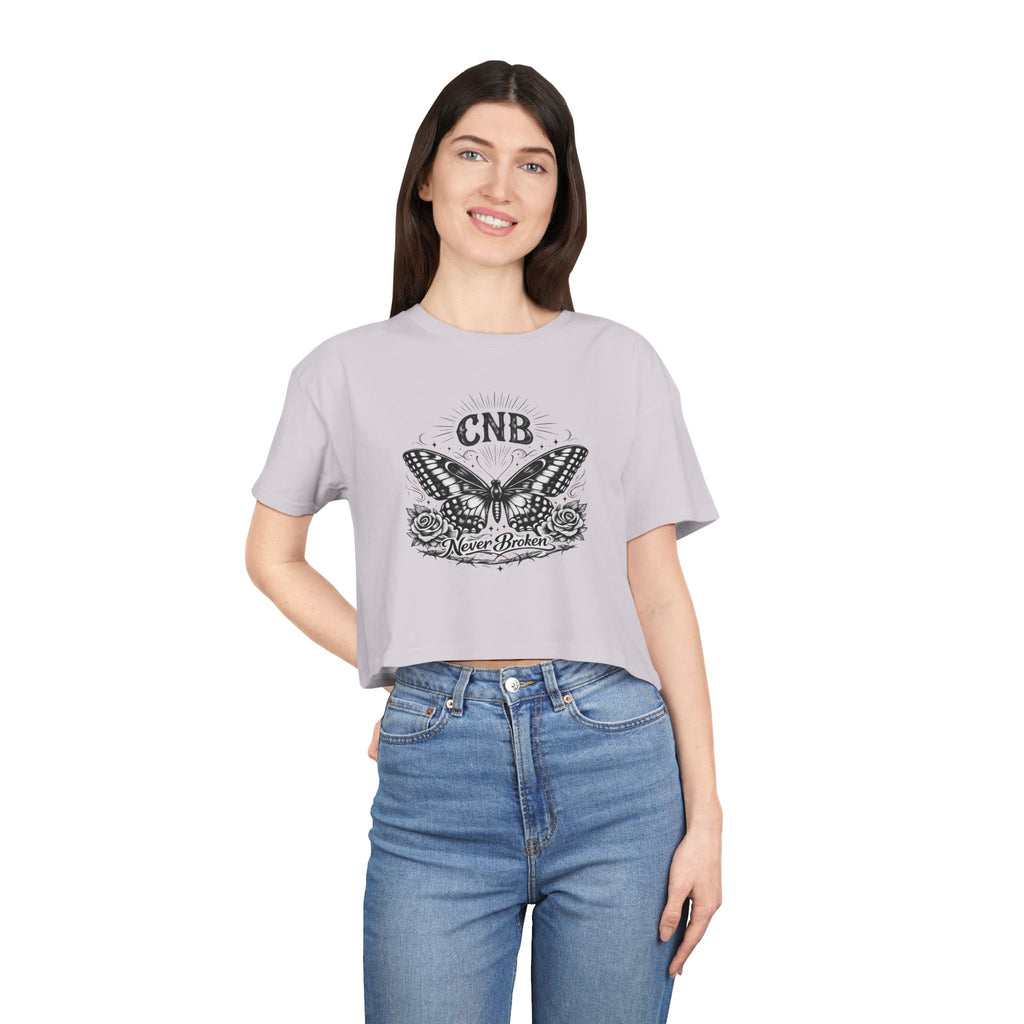 Butterfly Crop Tee