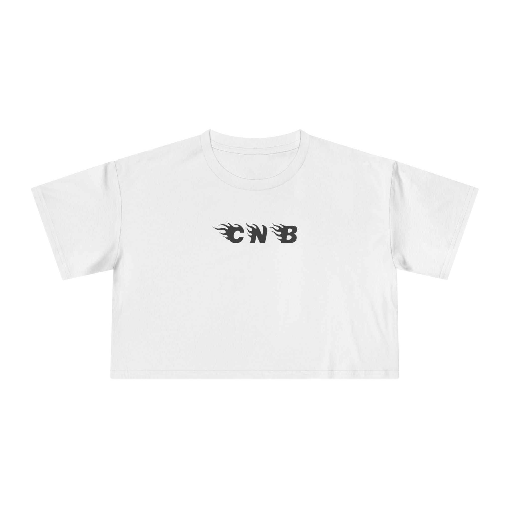 CNB Flames Crop Tee