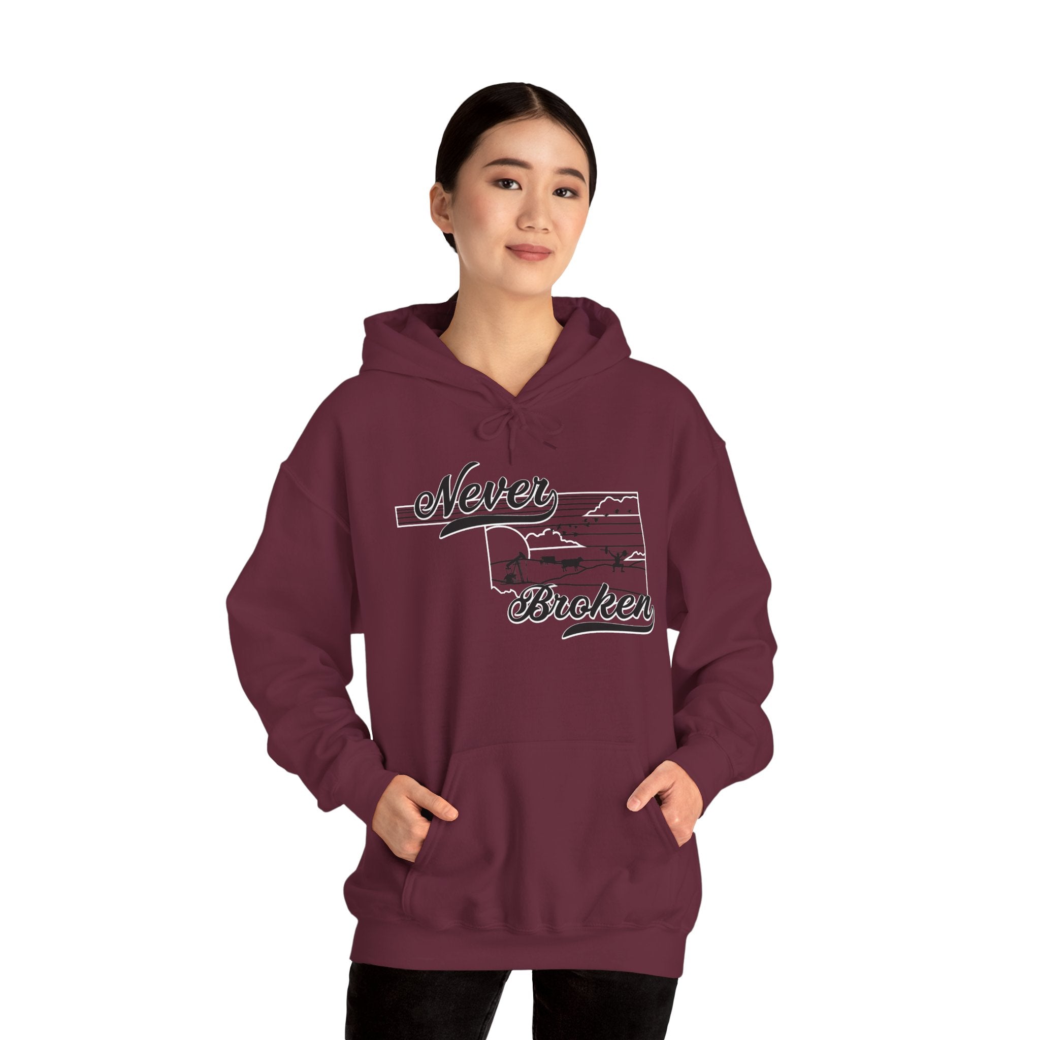 Never Broken Oklahoma Hoodie