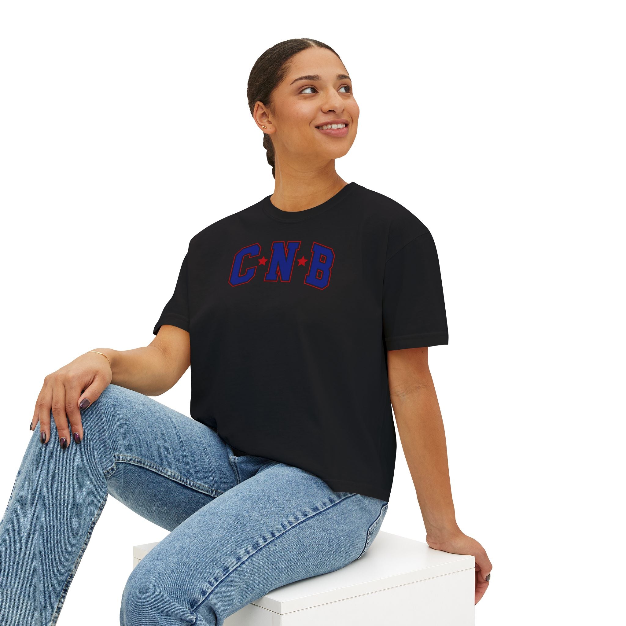 Varsity Letters Boxy Tee