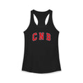 Red Varsity Logo Racerback