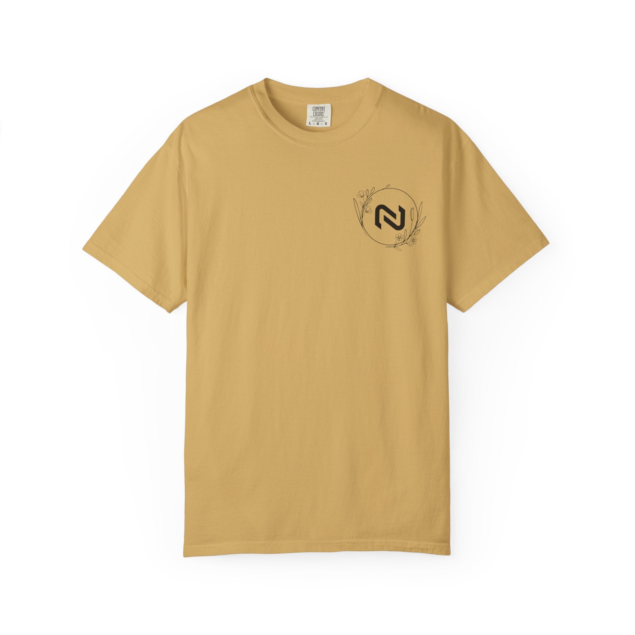Never Broken Floral Circle Logo
