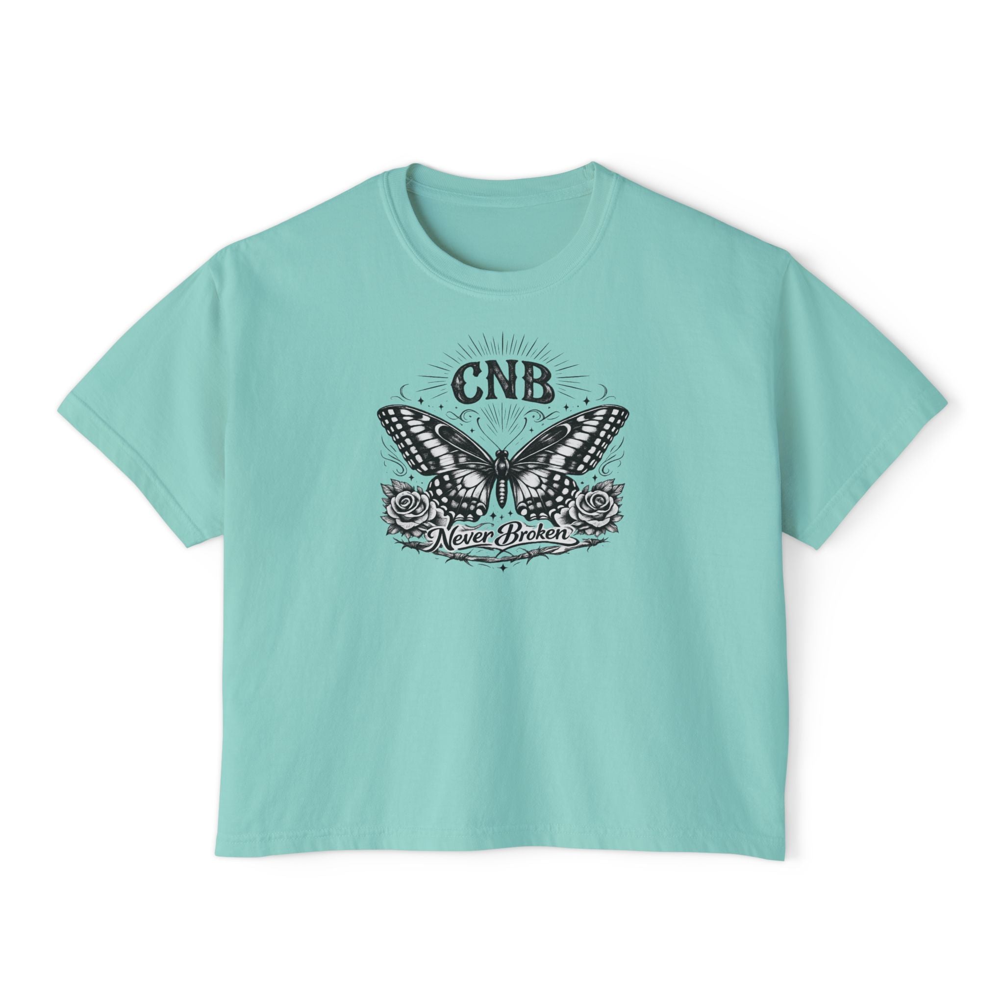 Butterfly Boxy Tee