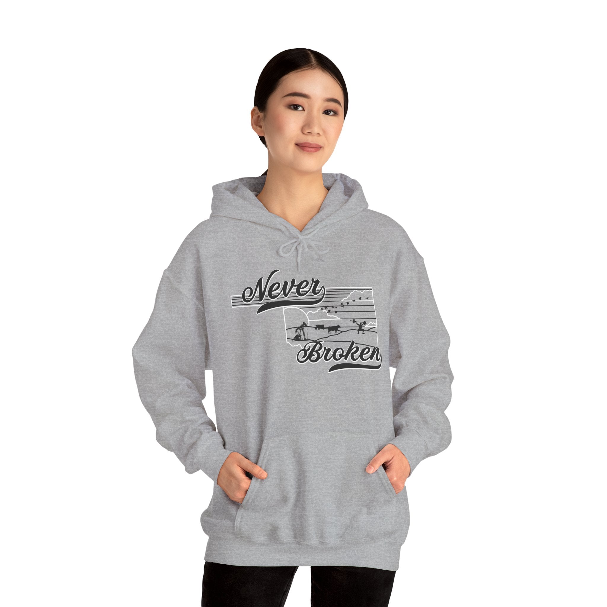 Never Broken Oklahoma Hoodie