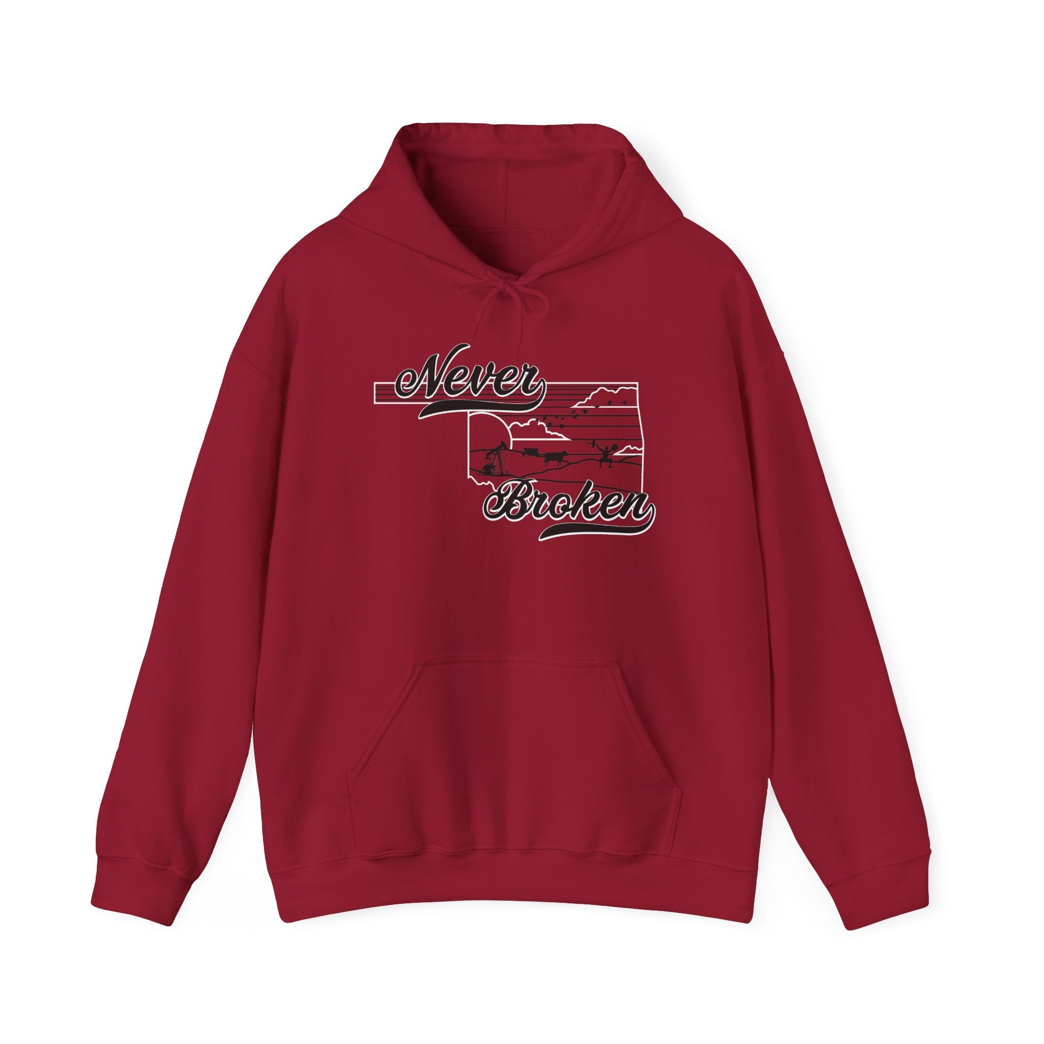 Never Broken Oklahoma Hoodie