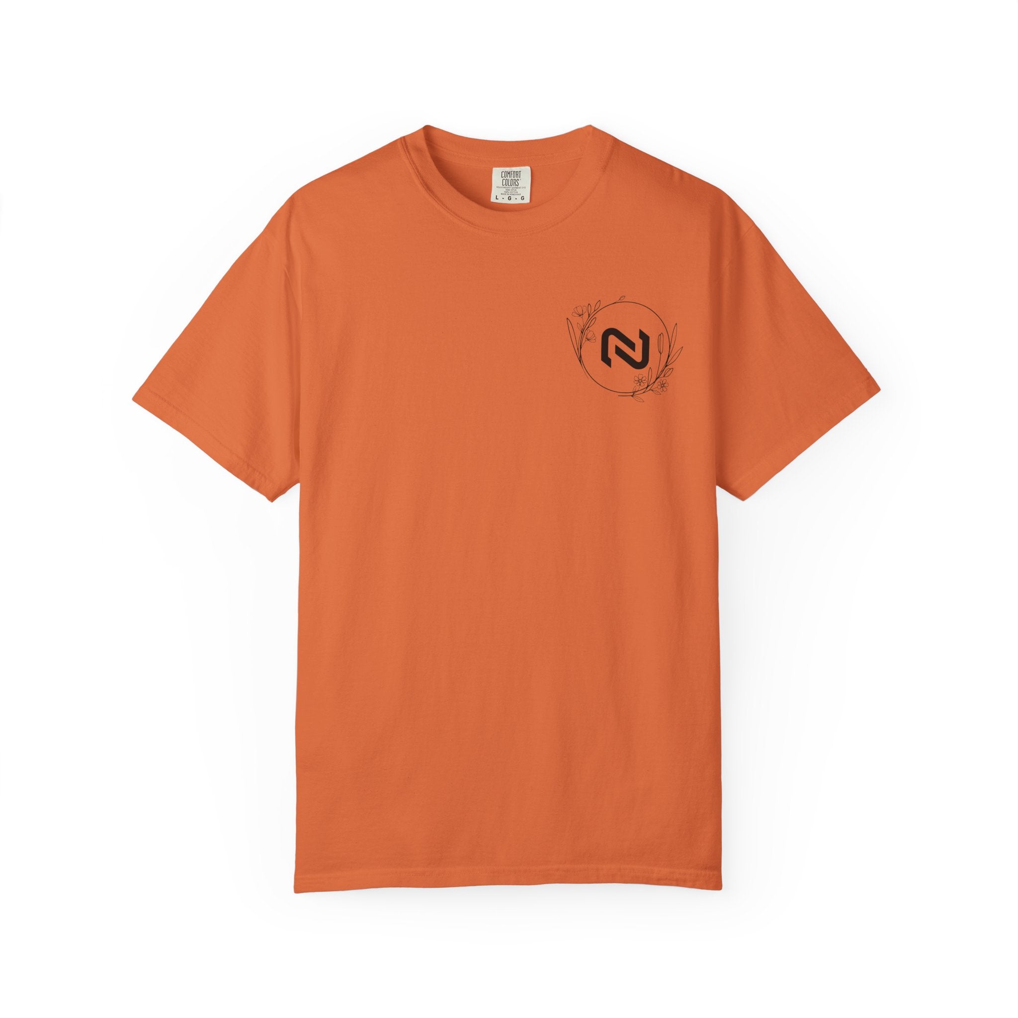 Never Broken Floral Circle Logo