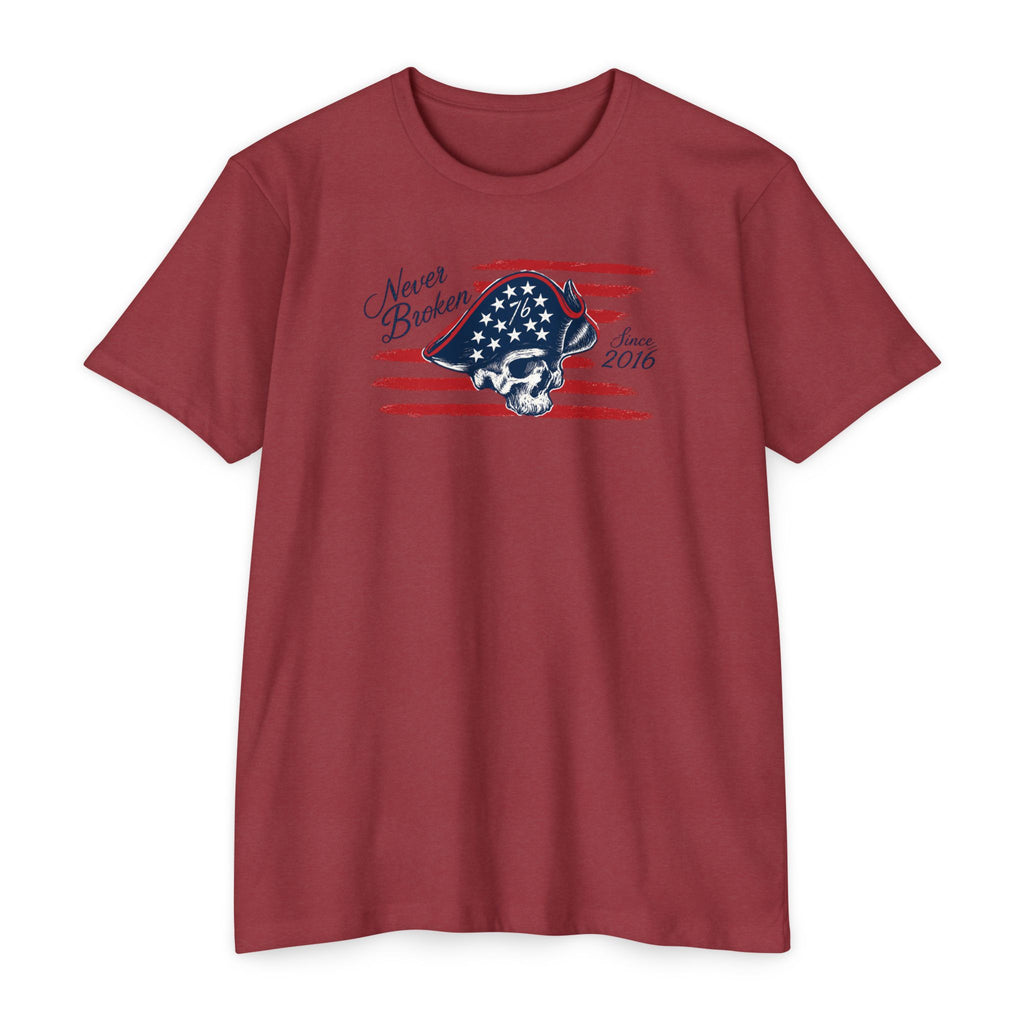 Never Broken - Patriotic Skull