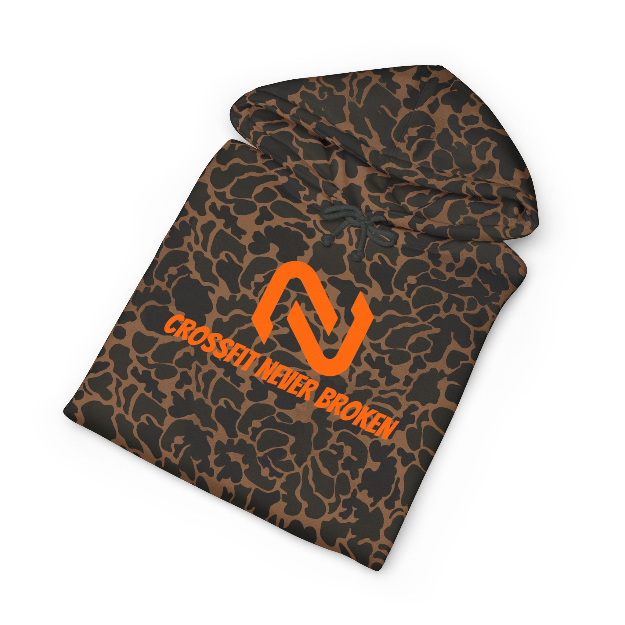 Camo w/ Orange Logo
