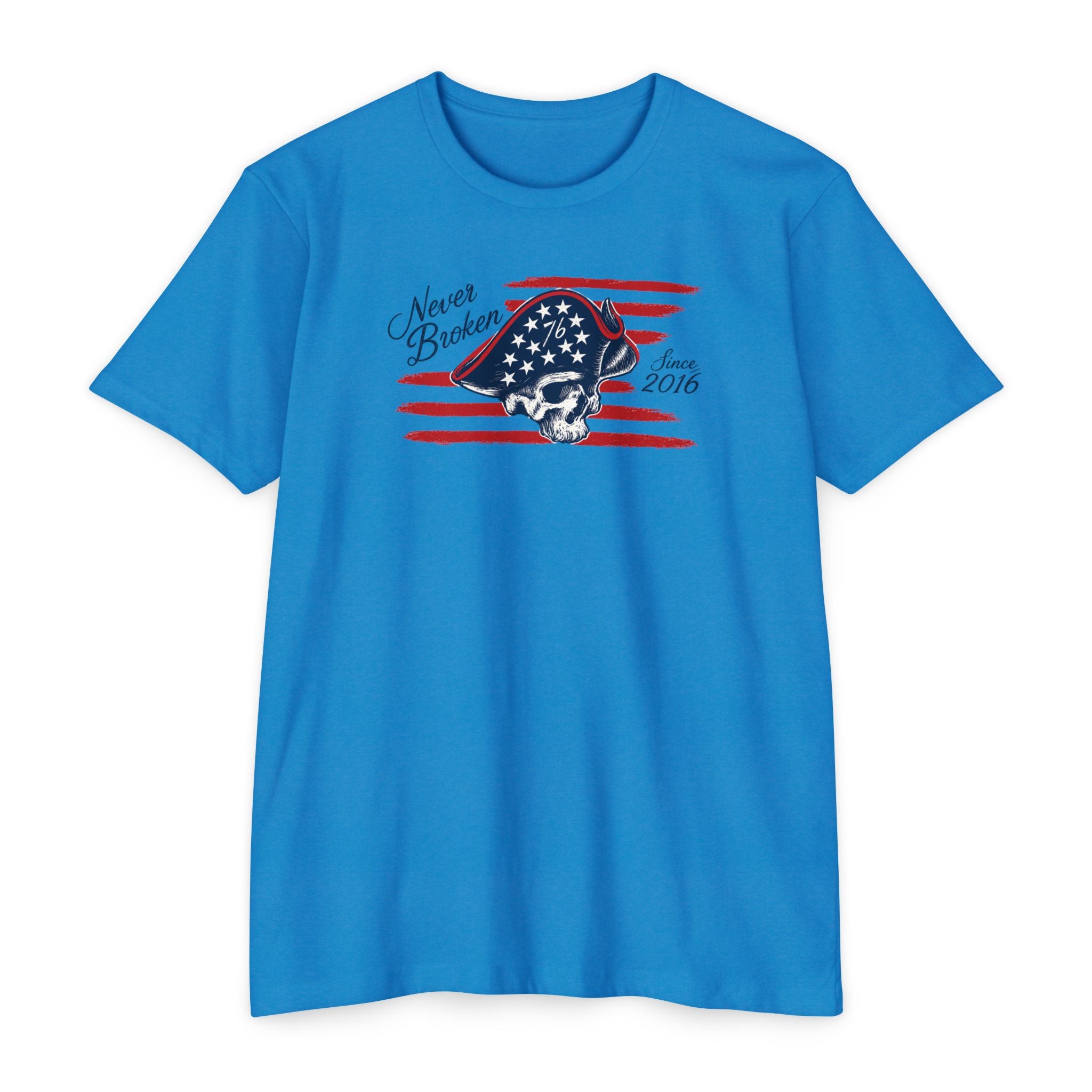 Never Broken - Patriotic Skull