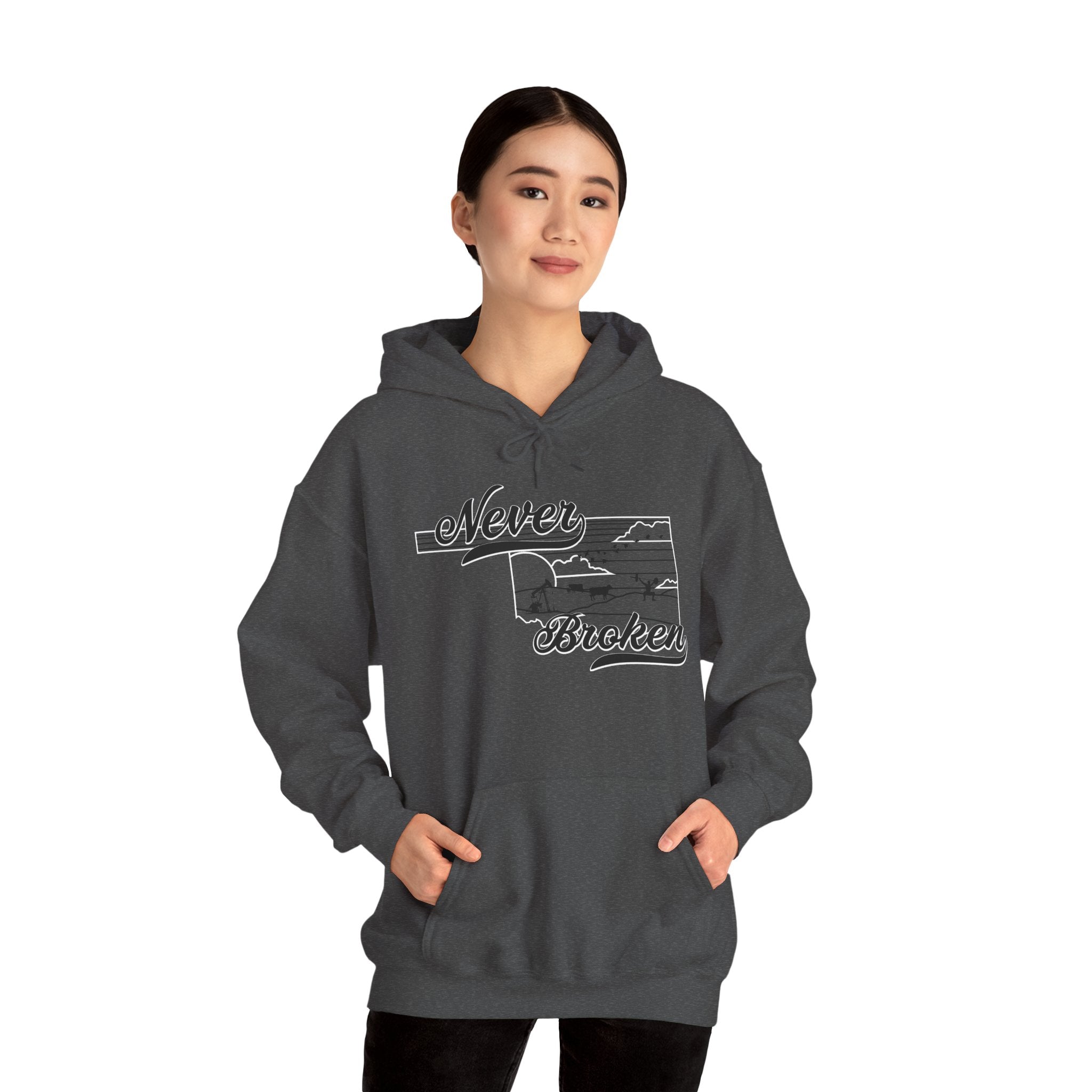 Never Broken Oklahoma Hoodie